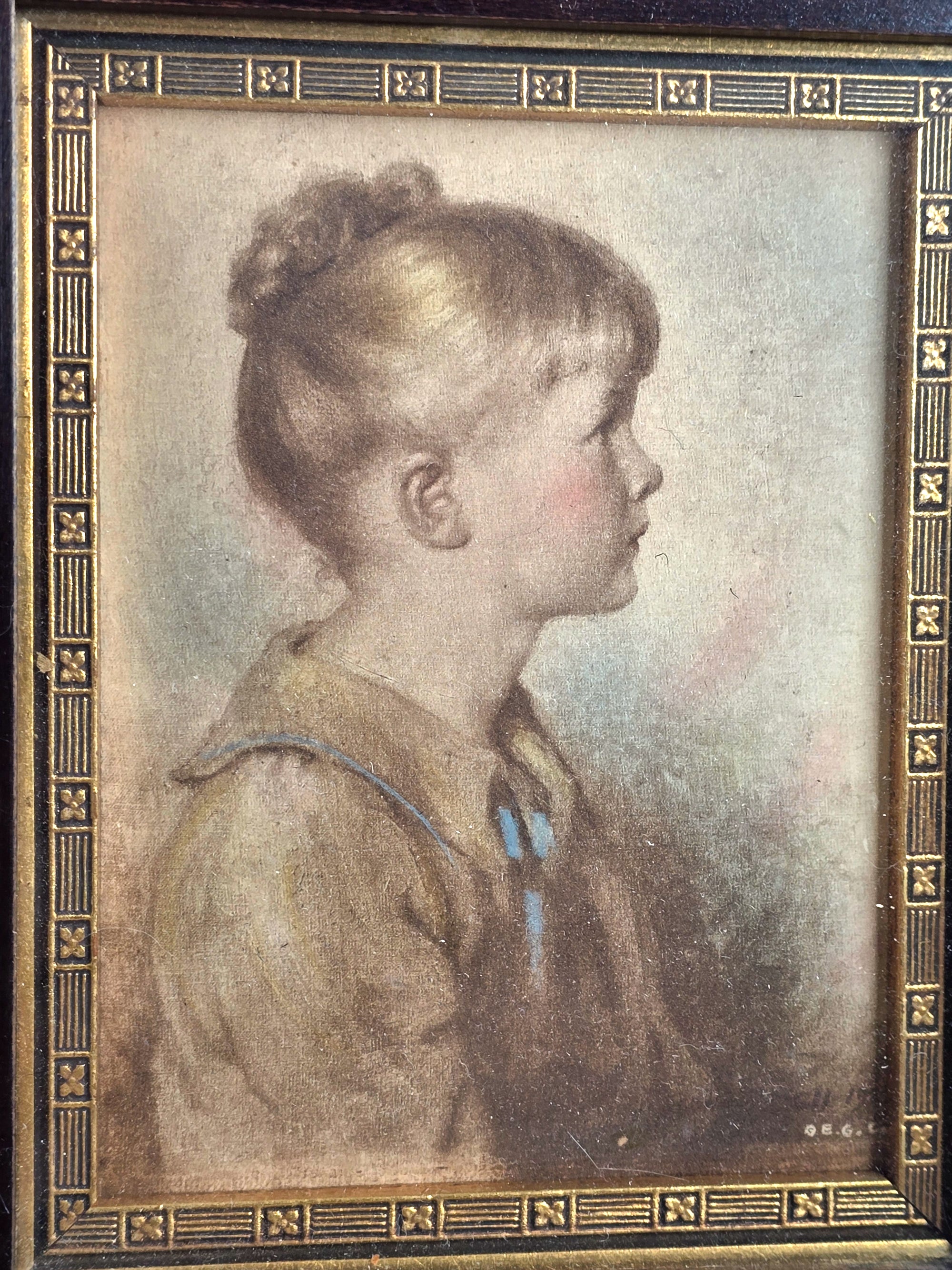 1920s Elizabeth Gowdy Portrait Print Published by C. & A. Richards Boston, MA