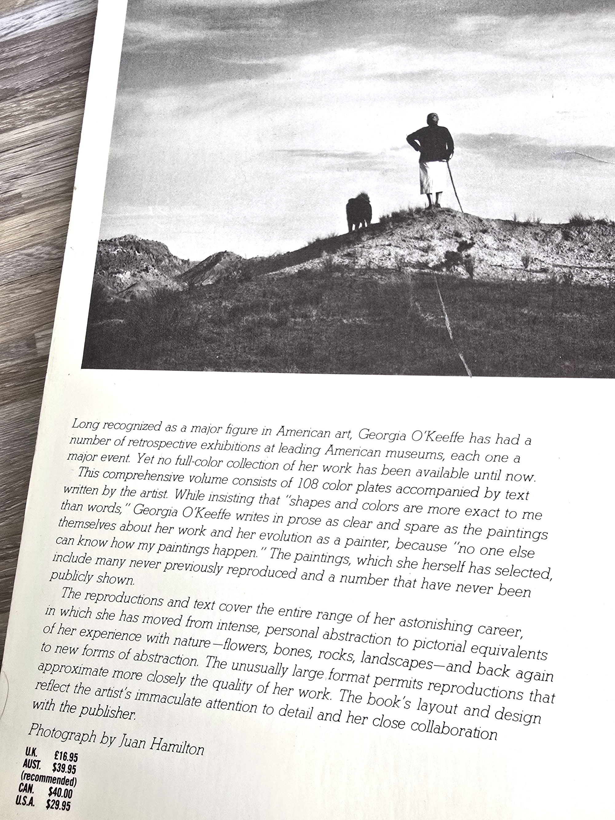 1970s First Edition Georgia O'Keeffe Artist Author Book