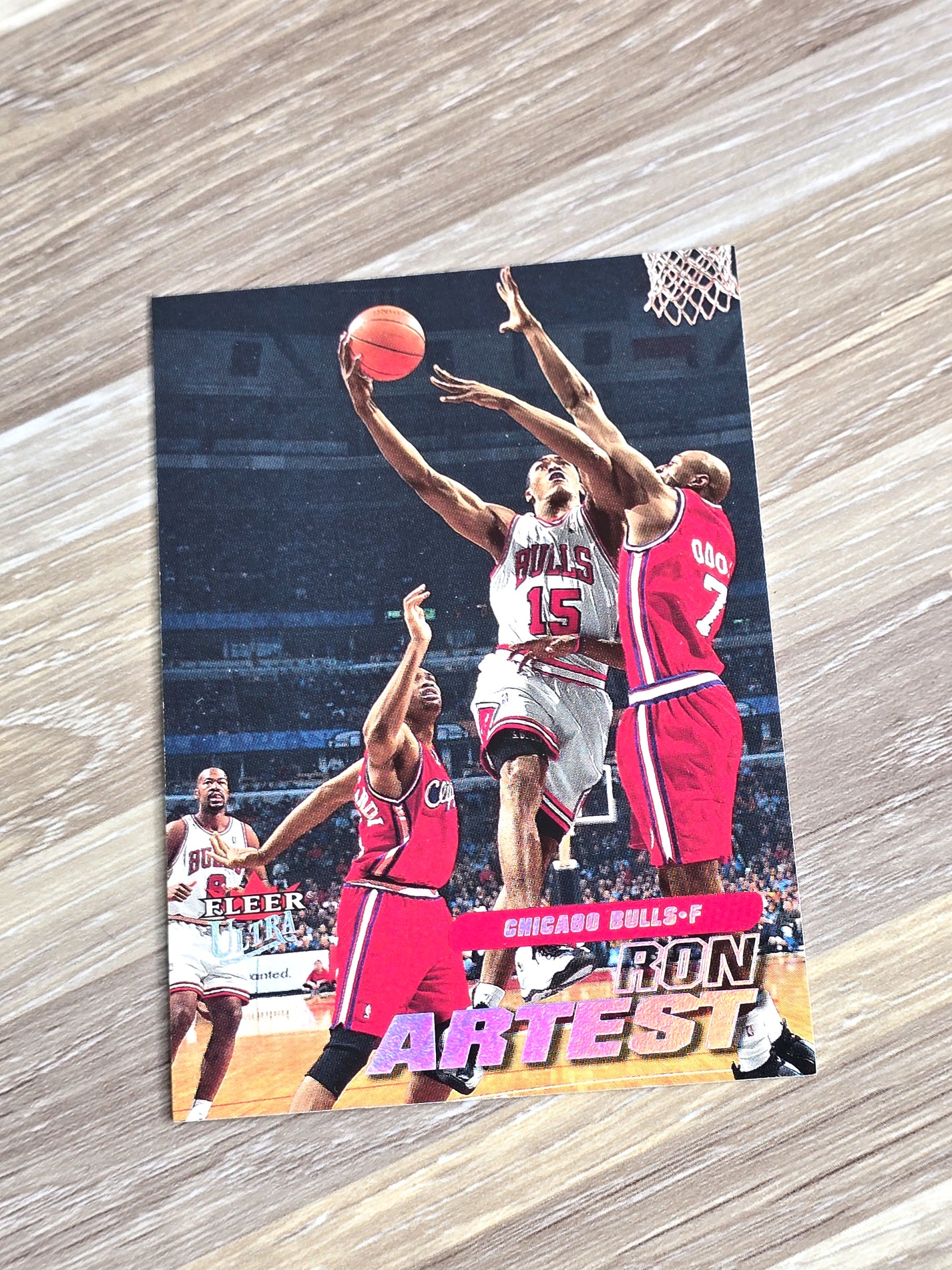 Ron Artest Basketball Card 2000 Fleer Ultra No. 32