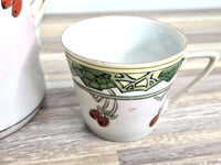 Art Nouveau German Chocolate Pot Set