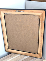 December Flowers Wall Hanging Decor Framed