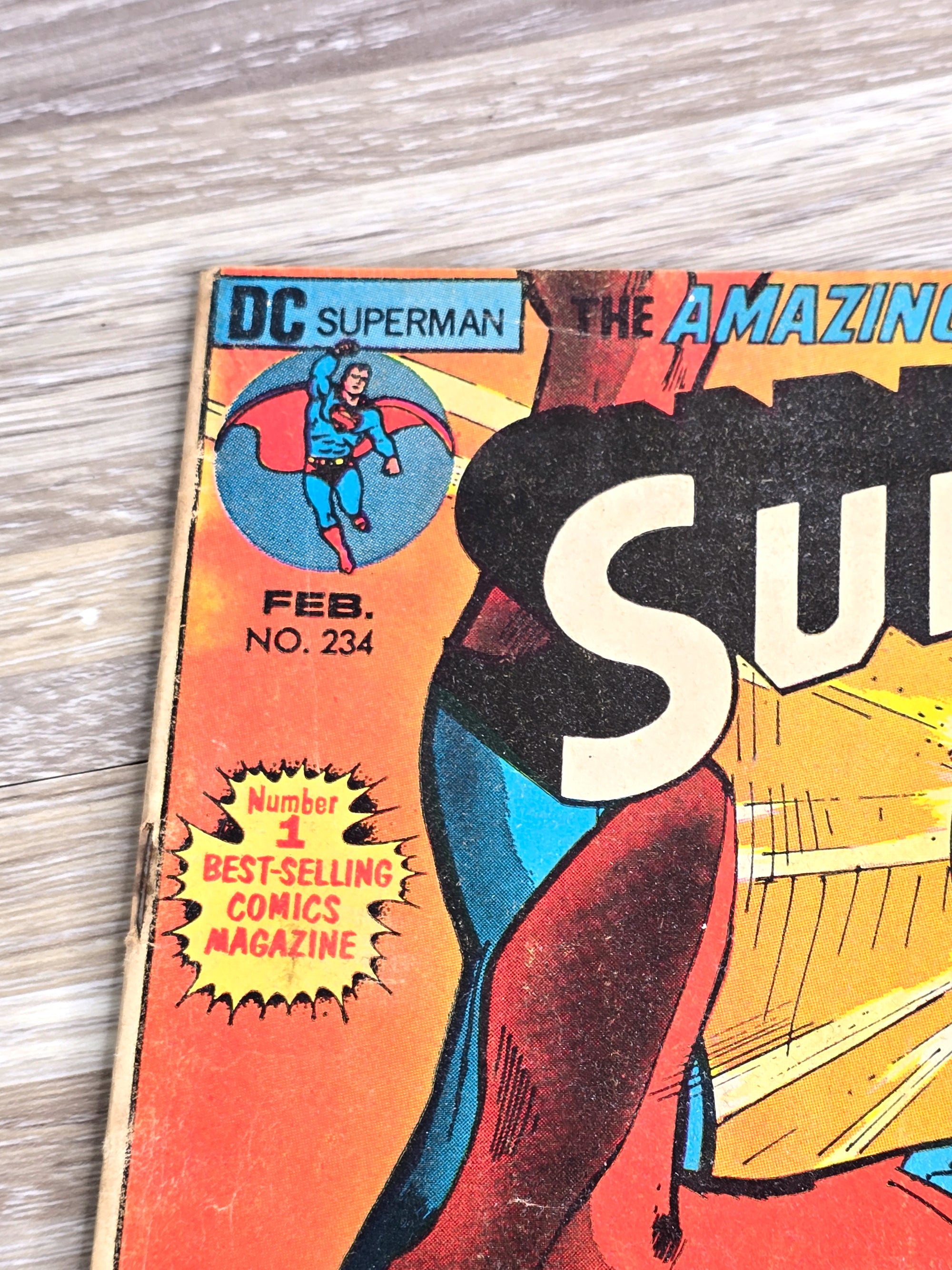 Superman DC Comic Book 1971 February No. 234