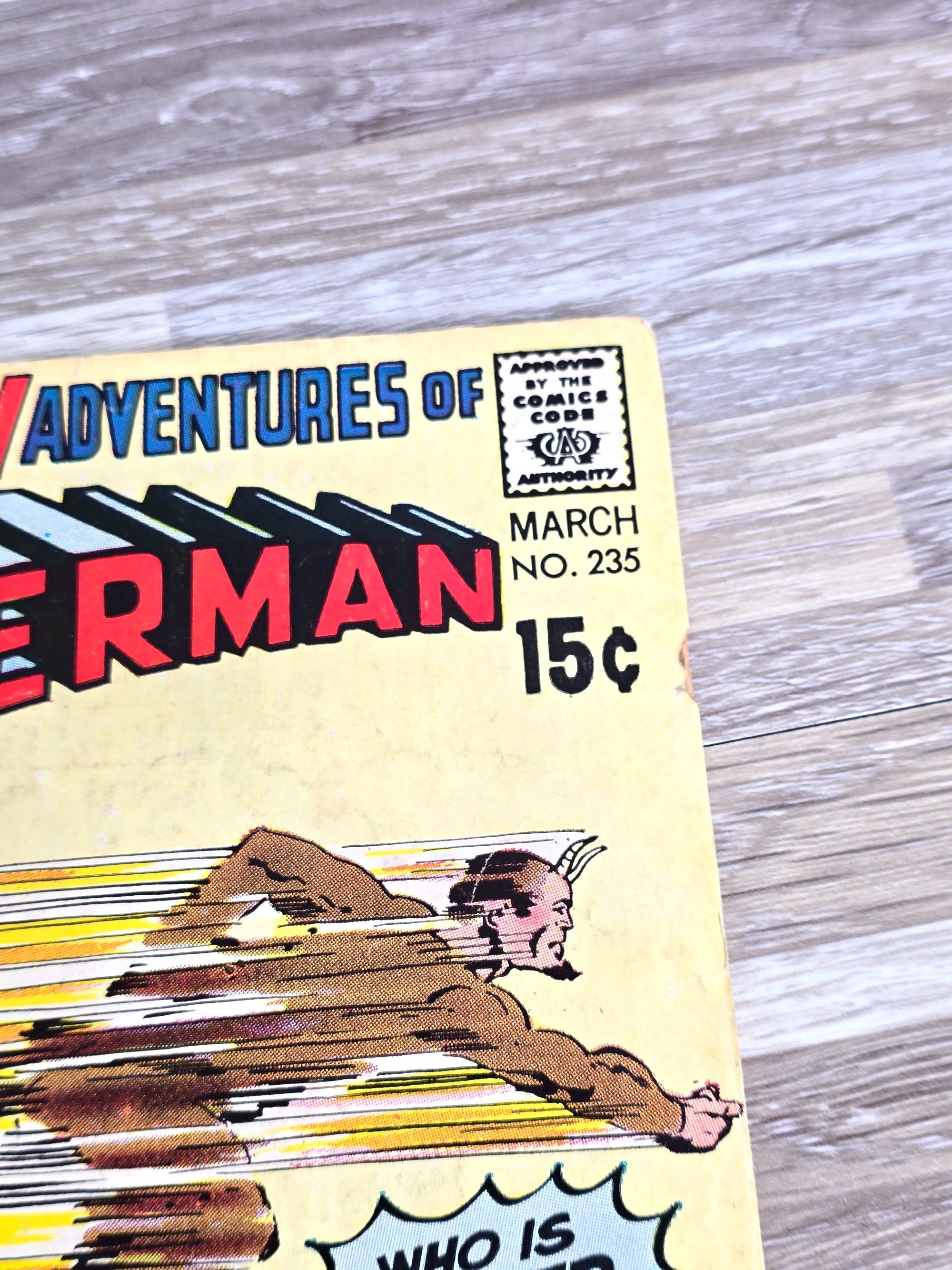 Superman Comic Book 1971 March No. 235
