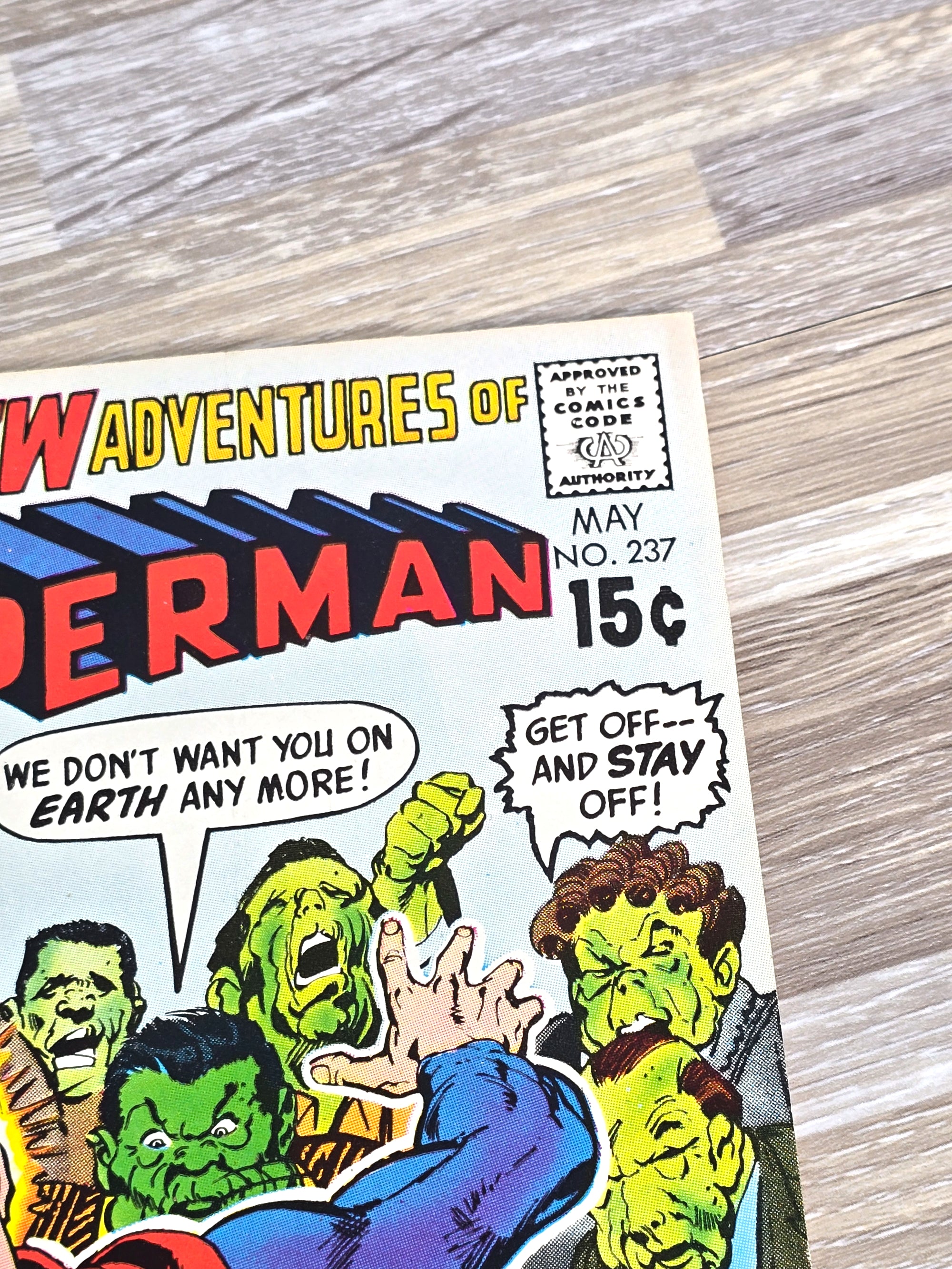 Vintage Superman DC Comics 1971 May No. 237