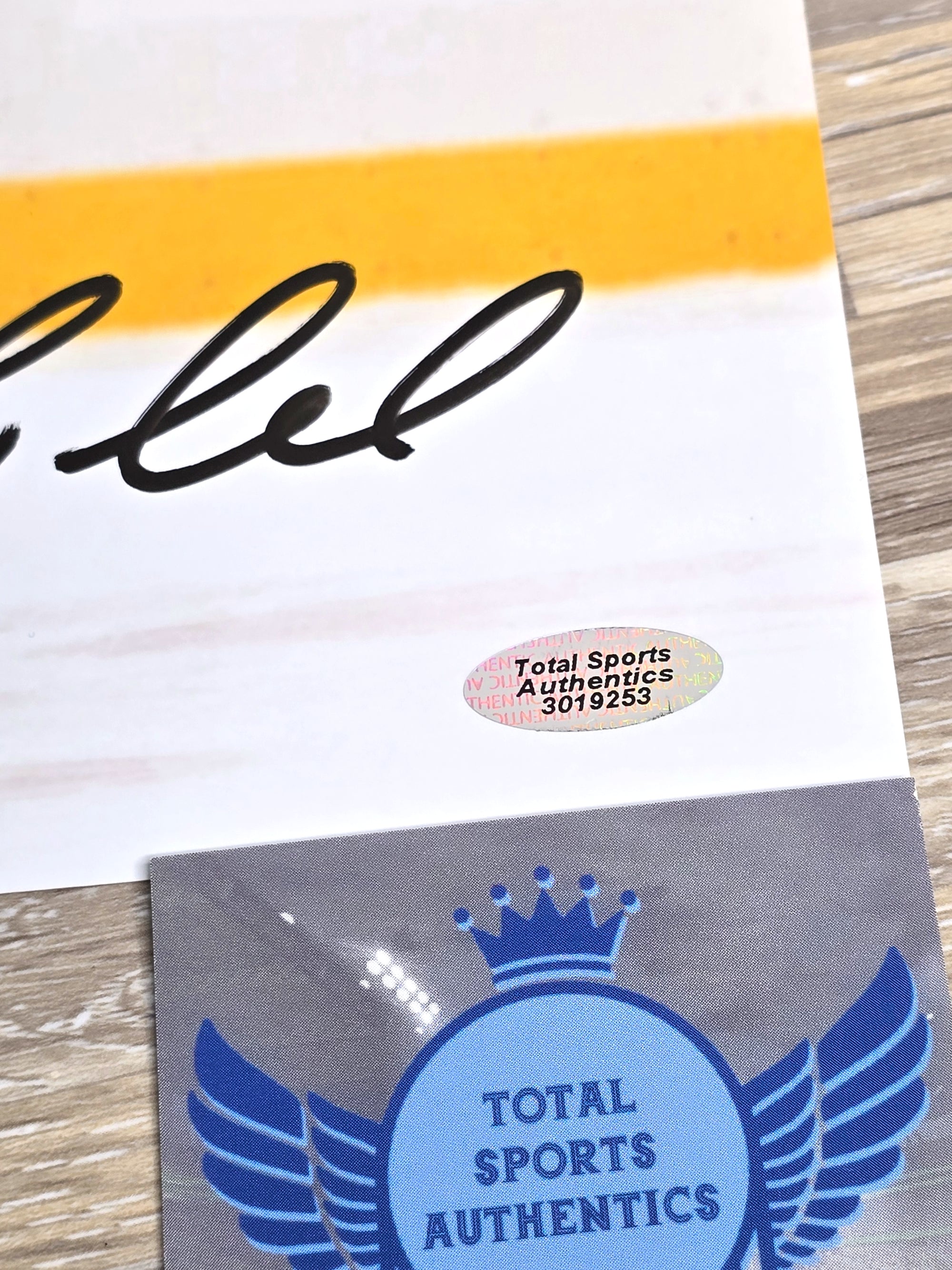 Mario Lemieux NHL Signed Photo with Authentication