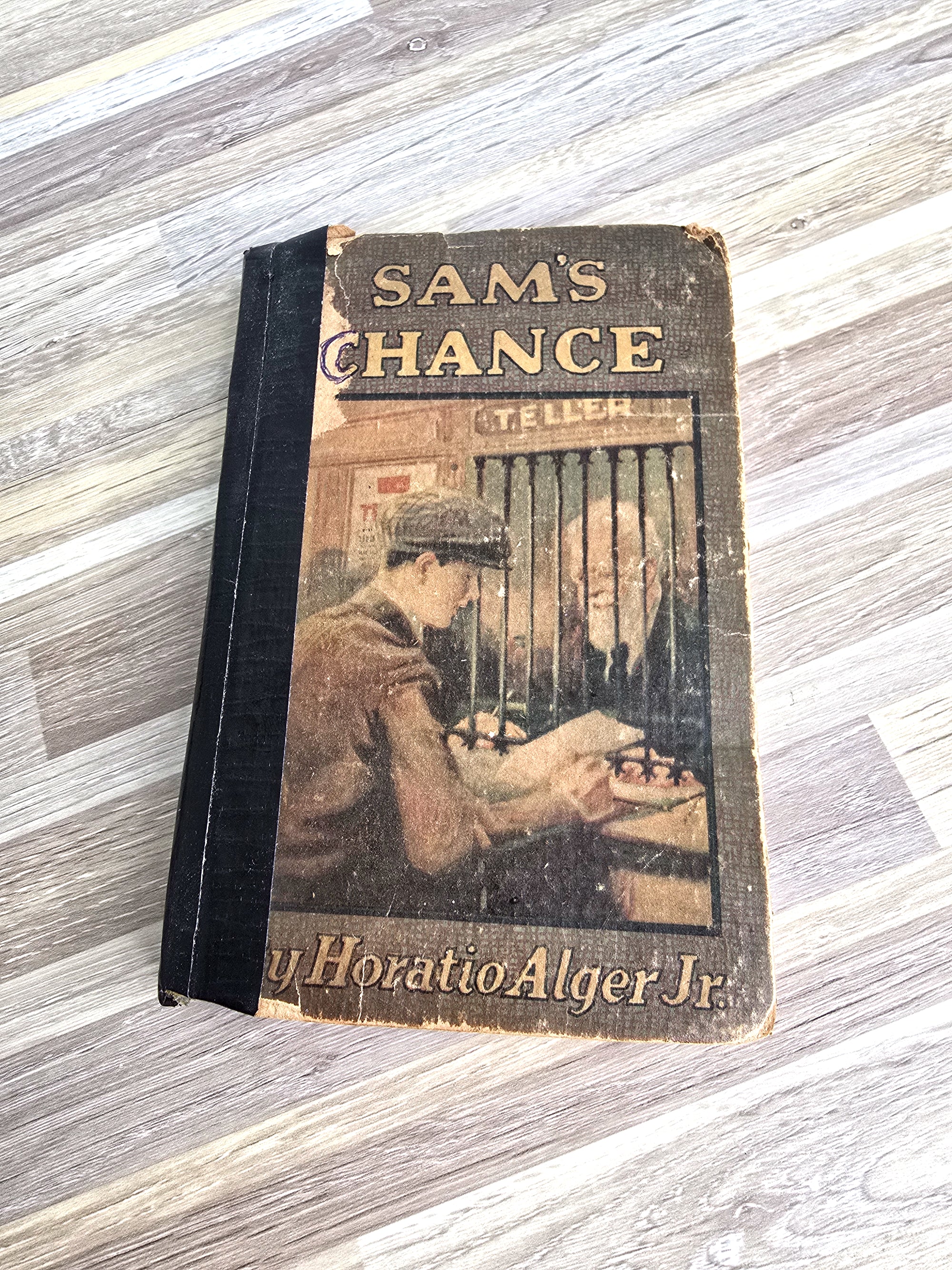 1930 Sam's Chance Book Written by Horatio Alger, Jr. Publisher Whitman Publishing Company