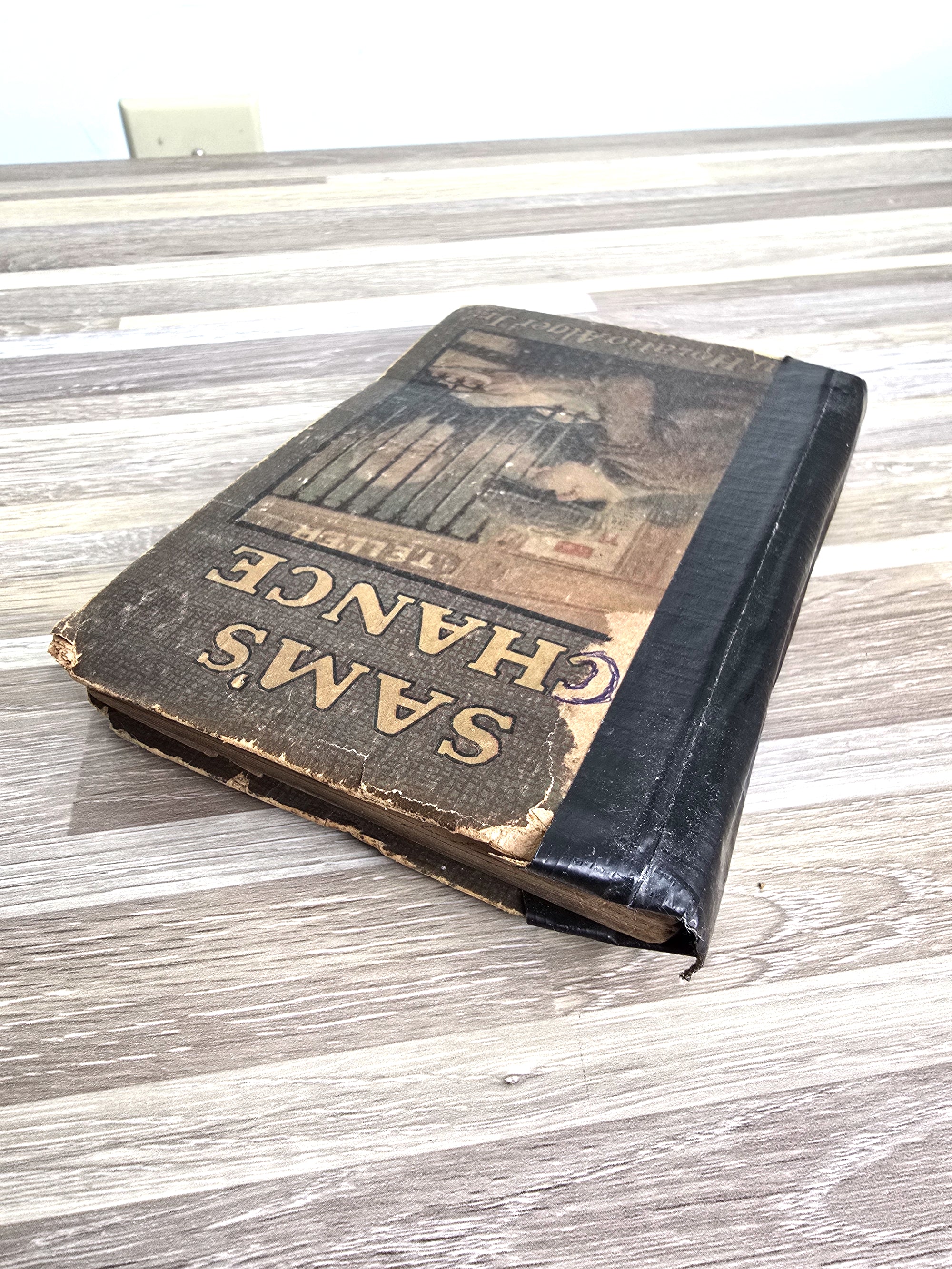 1930 Sam's Chance Book Written by Horatio Alger, Jr. Publisher Whitman Publishing Company