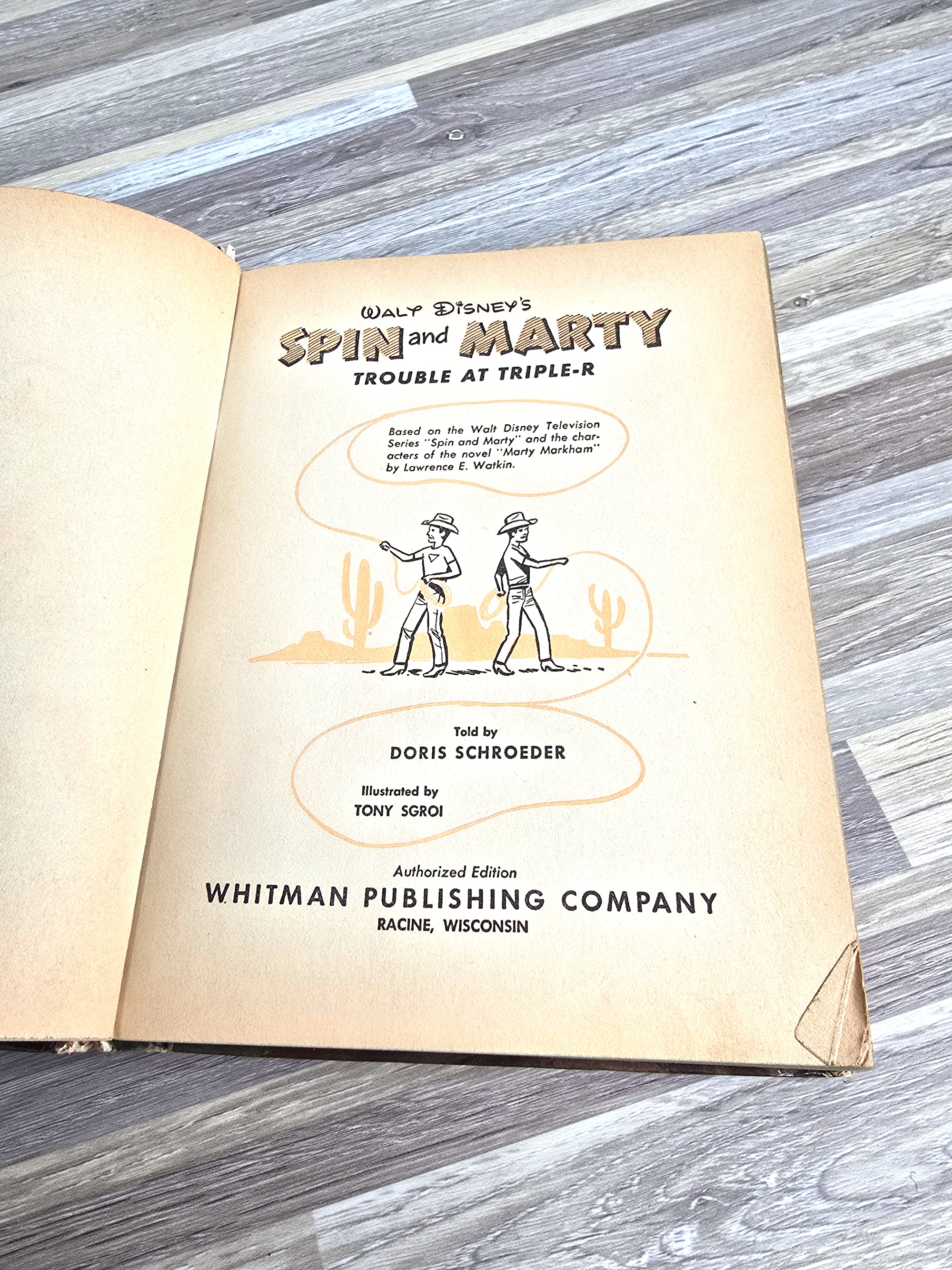 1958 Walt Disney's Spin and Marty: Trouble at Triple-R