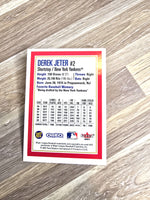 2001 Skybox Derek Jeter Baseball Card Yankees No. 2