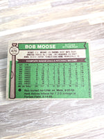 1976 Topps Bob Moose Pirates Baseball Card No 476