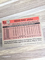 Sports Cards 1981 David Rau Baseball Card Topps No 174