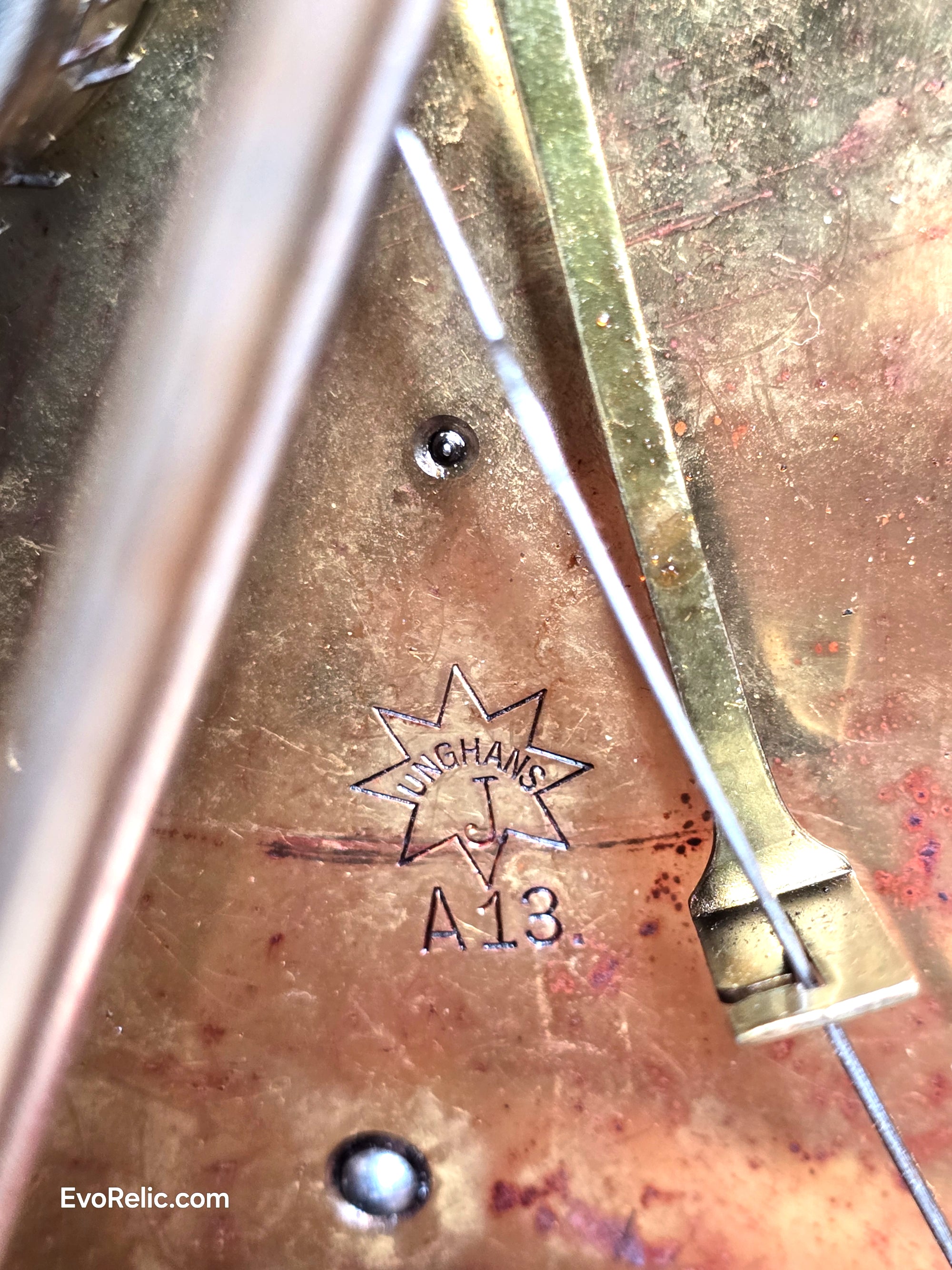 1913 Junghans German Westminster Chime Mantel Clock