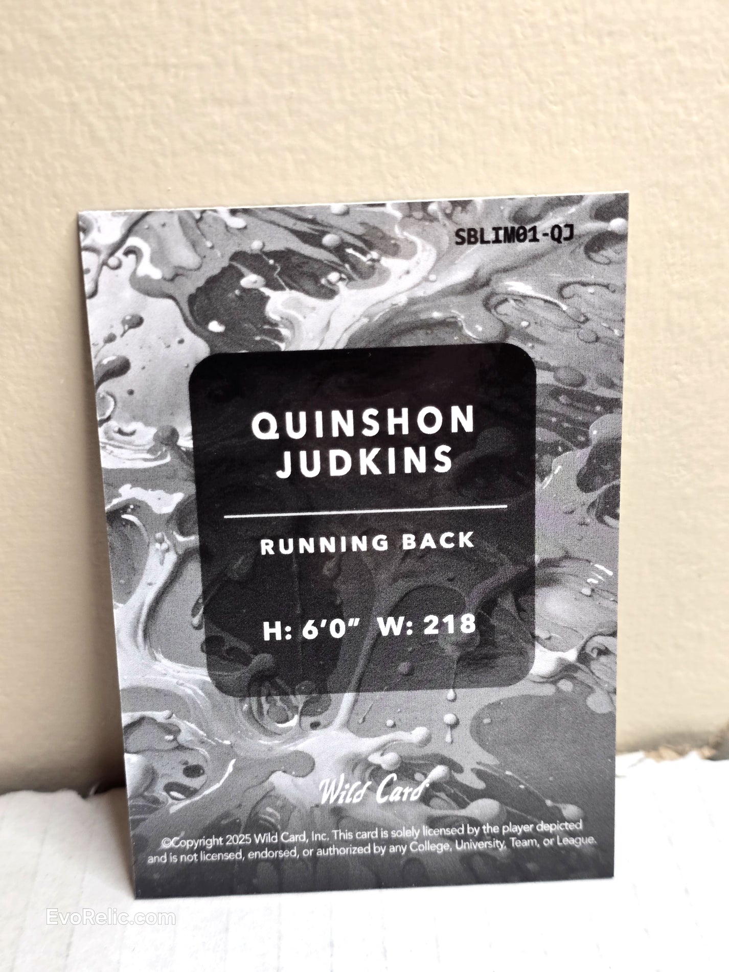 Quinshon Judkins 2025 Rookie Football Wild Card