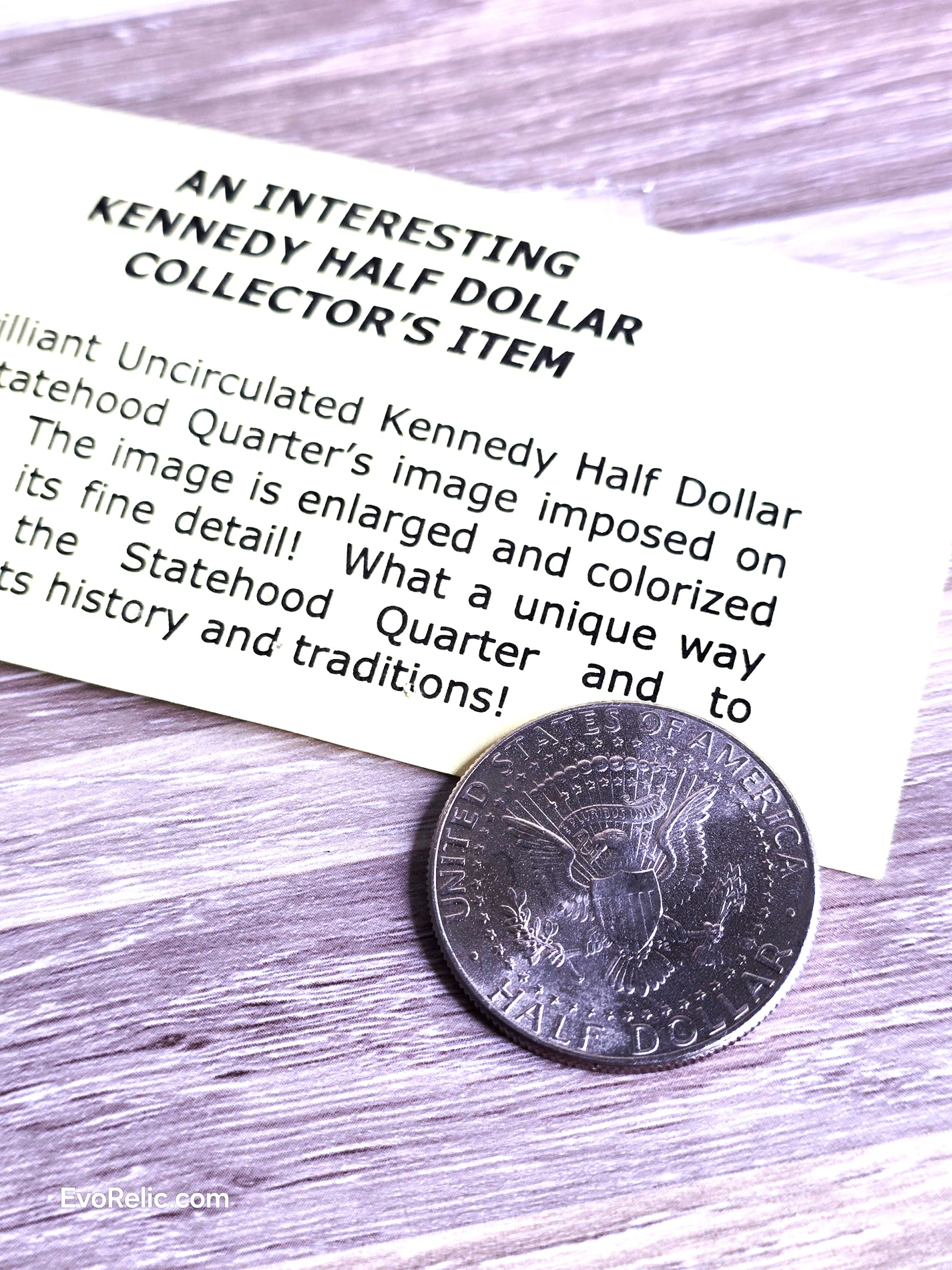 2001 Coin Uncirculated Kennedy Half Dollar North Carolina Collectors Edition