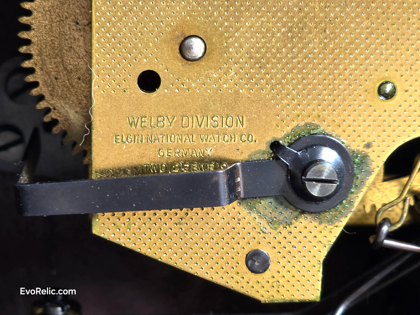 1960 Welby Elgin German Mantel Clock