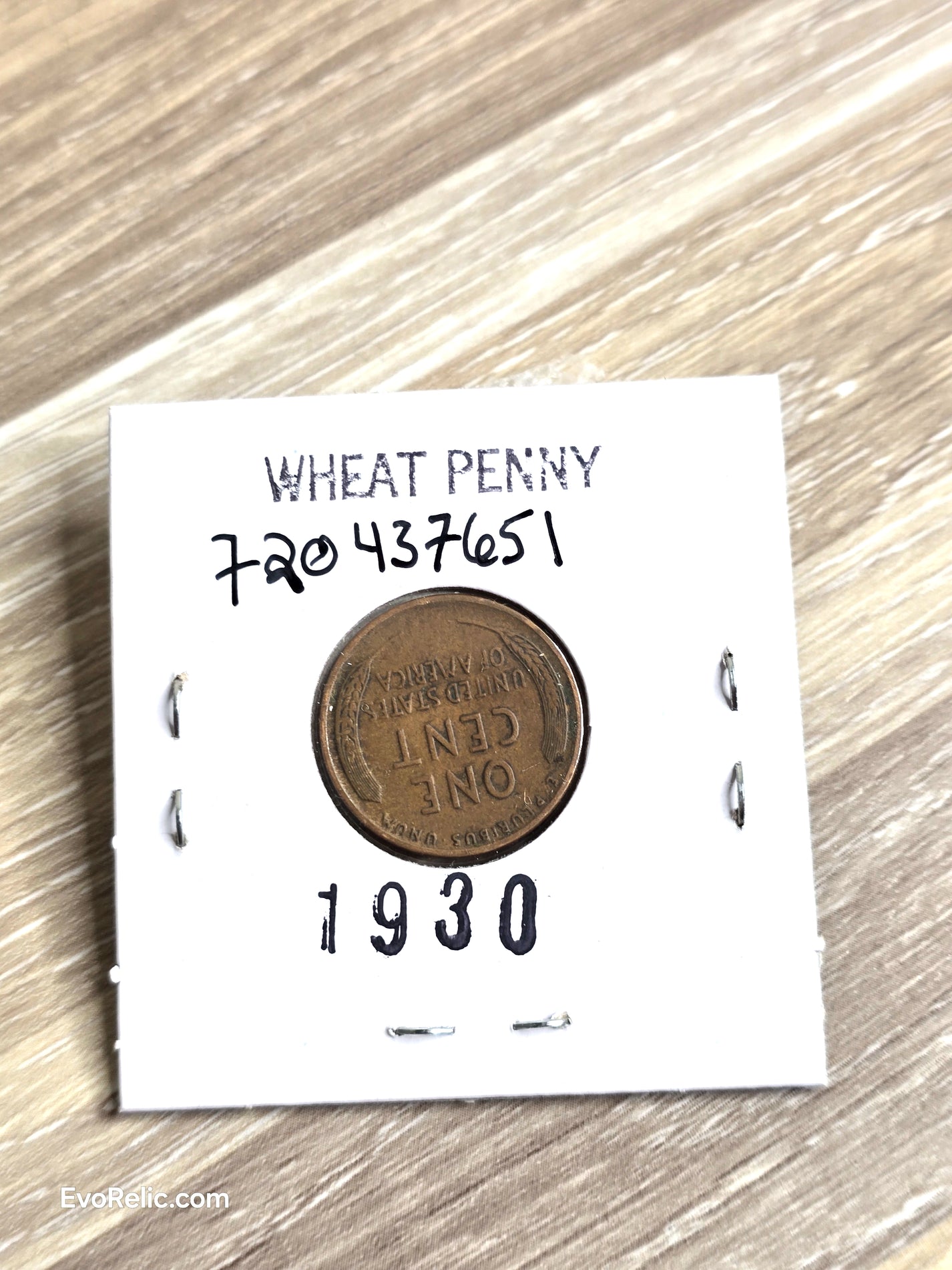 1930 Wheat Penny Rare Coin Collectible