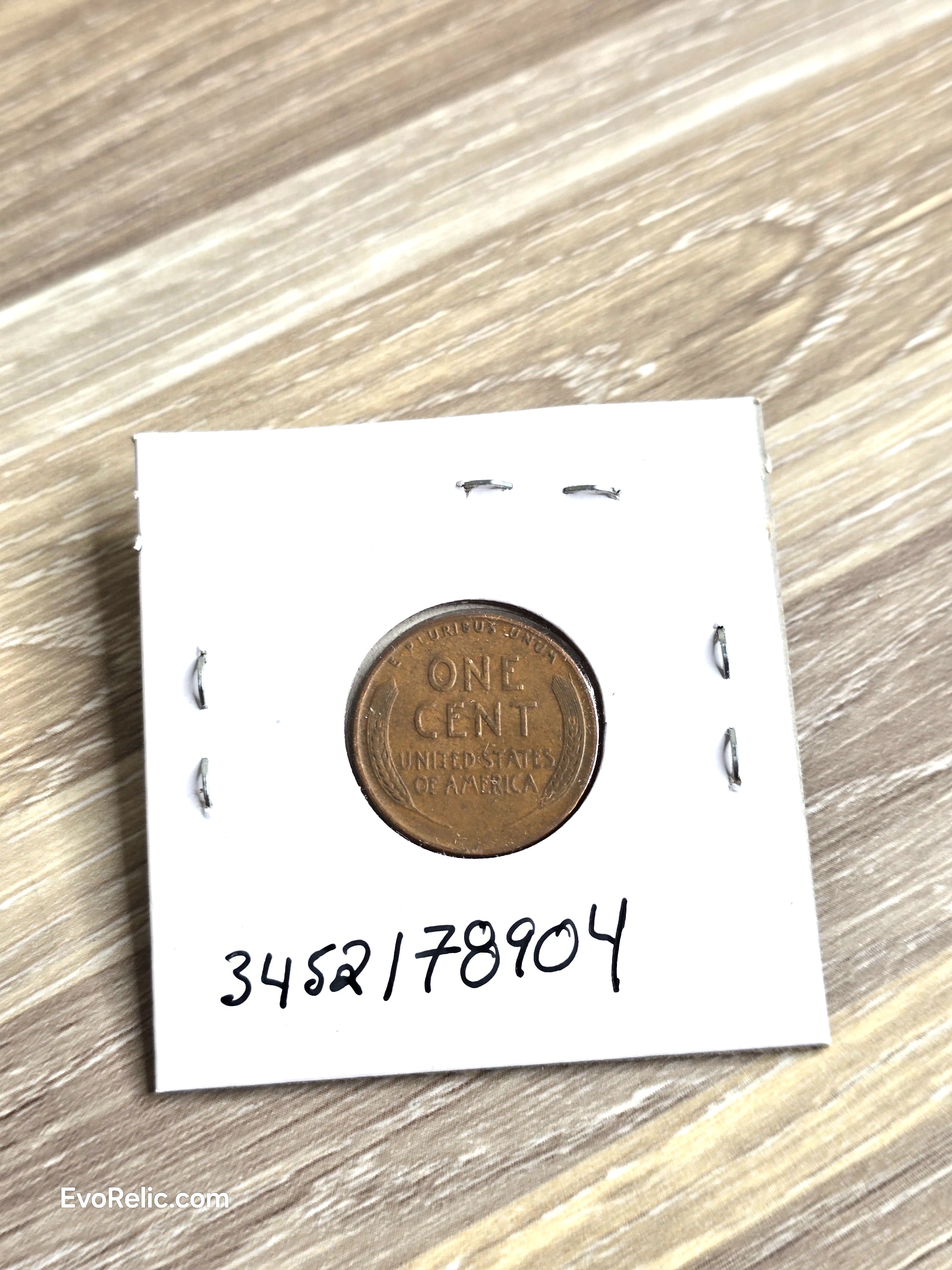 1939 Wheat Cent Collectible Coin
