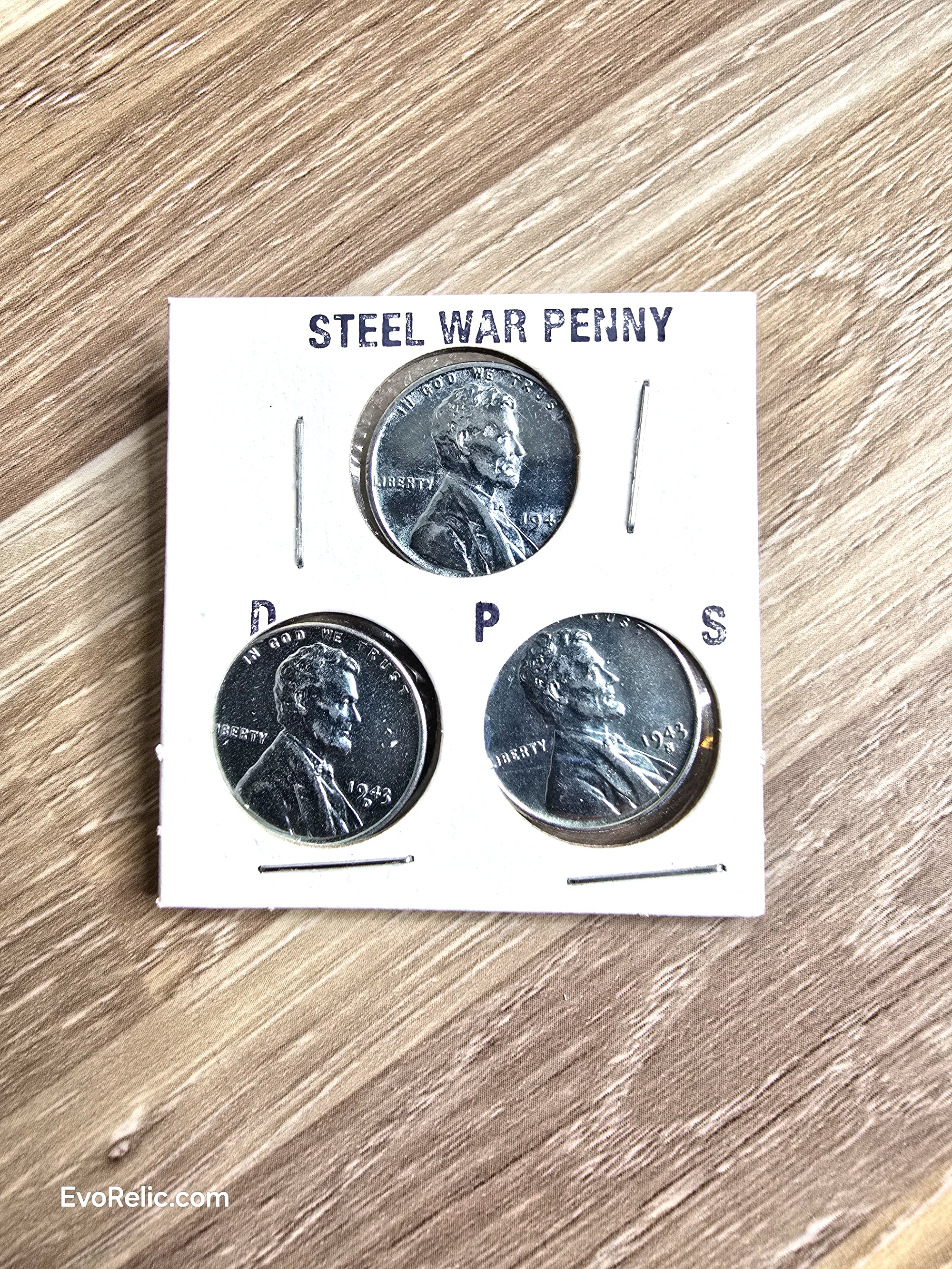 WW II 1943 Steel Cents Collection - High Grade Excellent