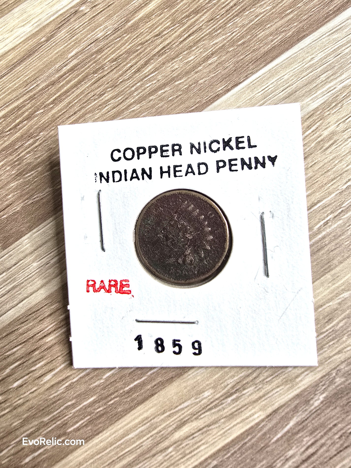 1859 Indian Head Penny - Rare First Year Issue