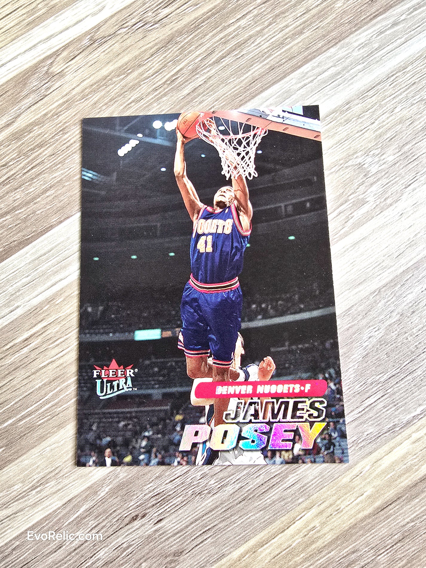 James Posey NBA Basketball Card 2000 Fleer No 160