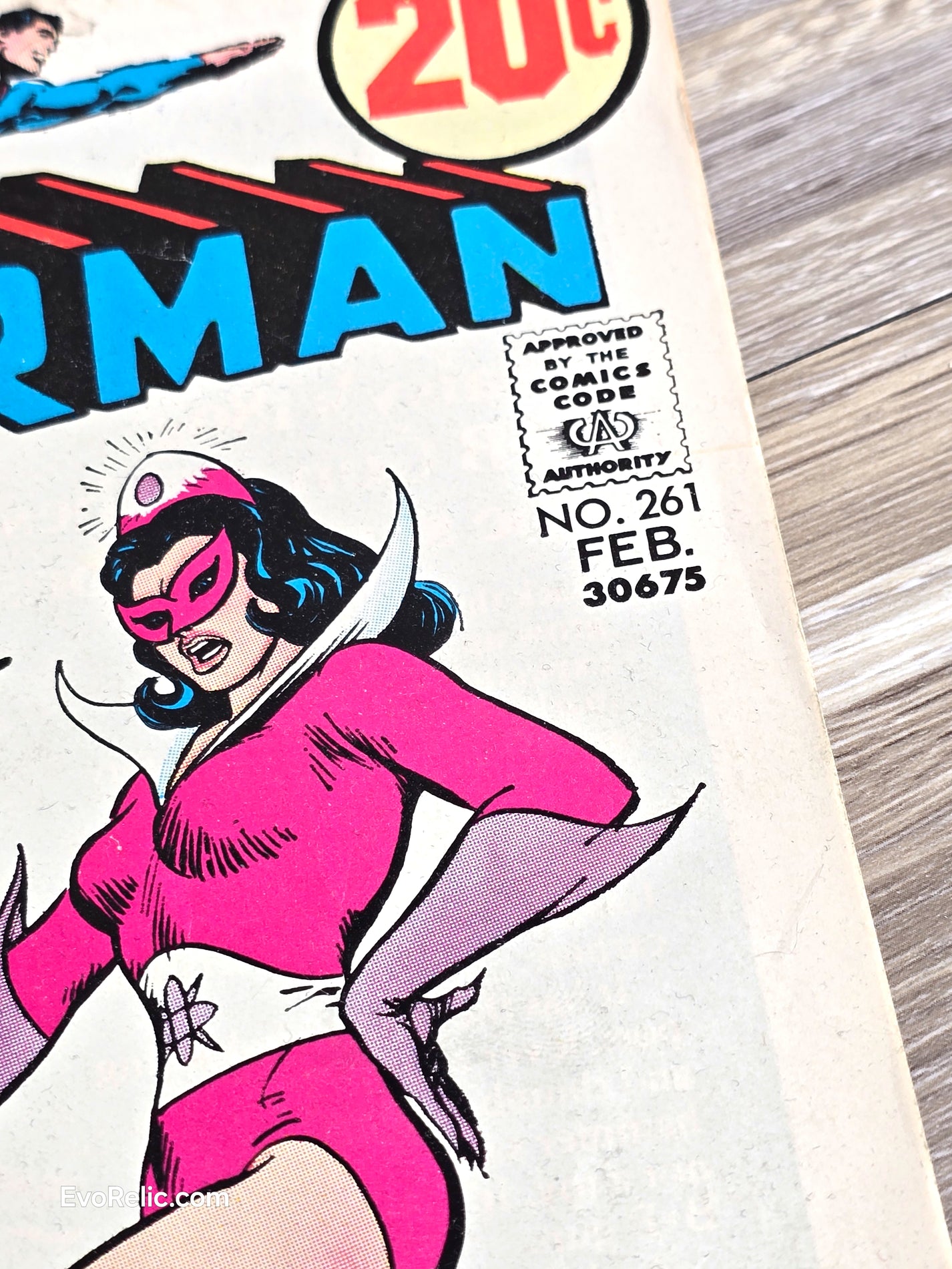 1973 Superman DC Comic Book Slave of Star Sapphire Vol 35 No 261