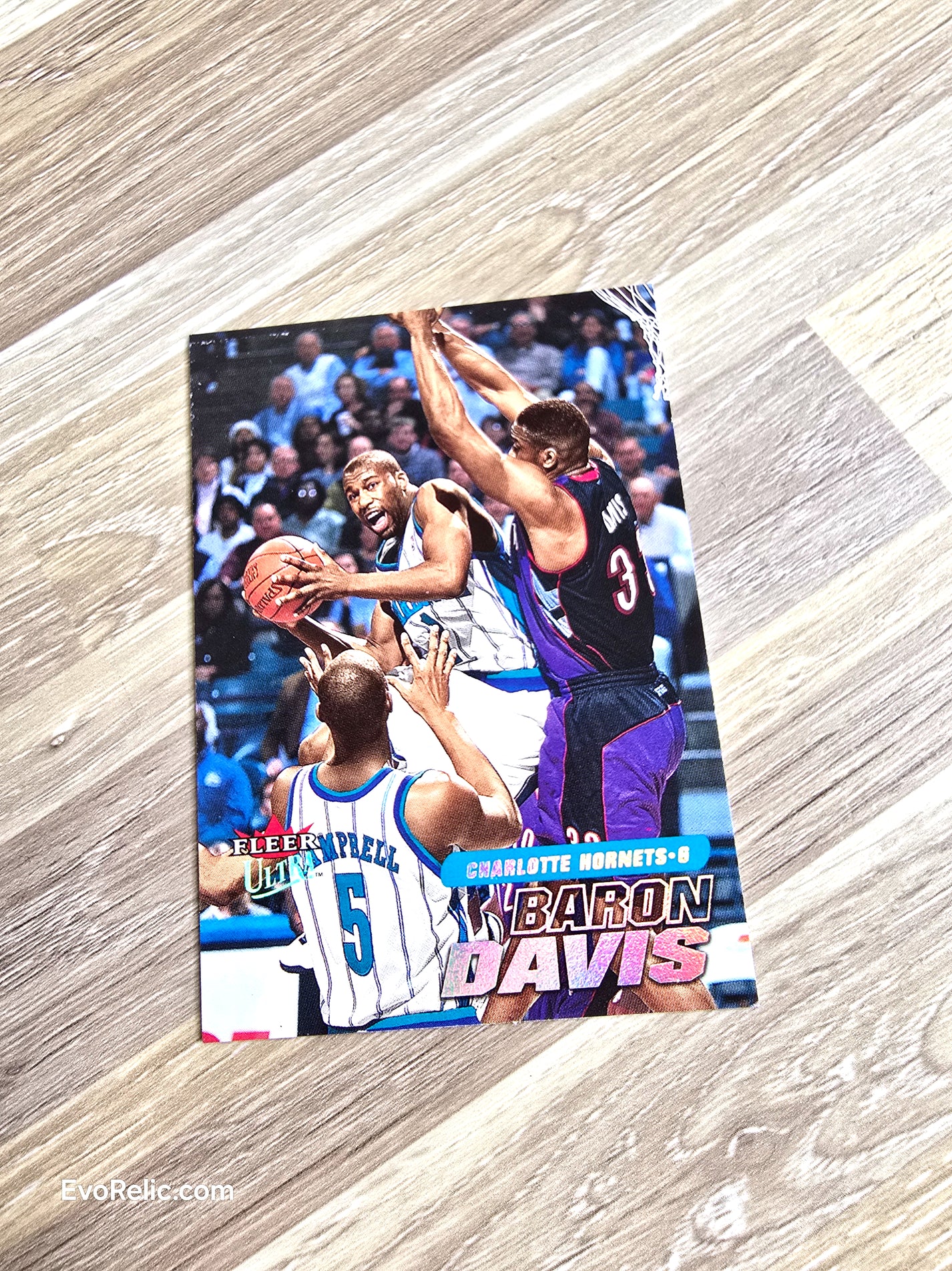 Baron Davis NBA Basketball Card 2000 Fleer No 75