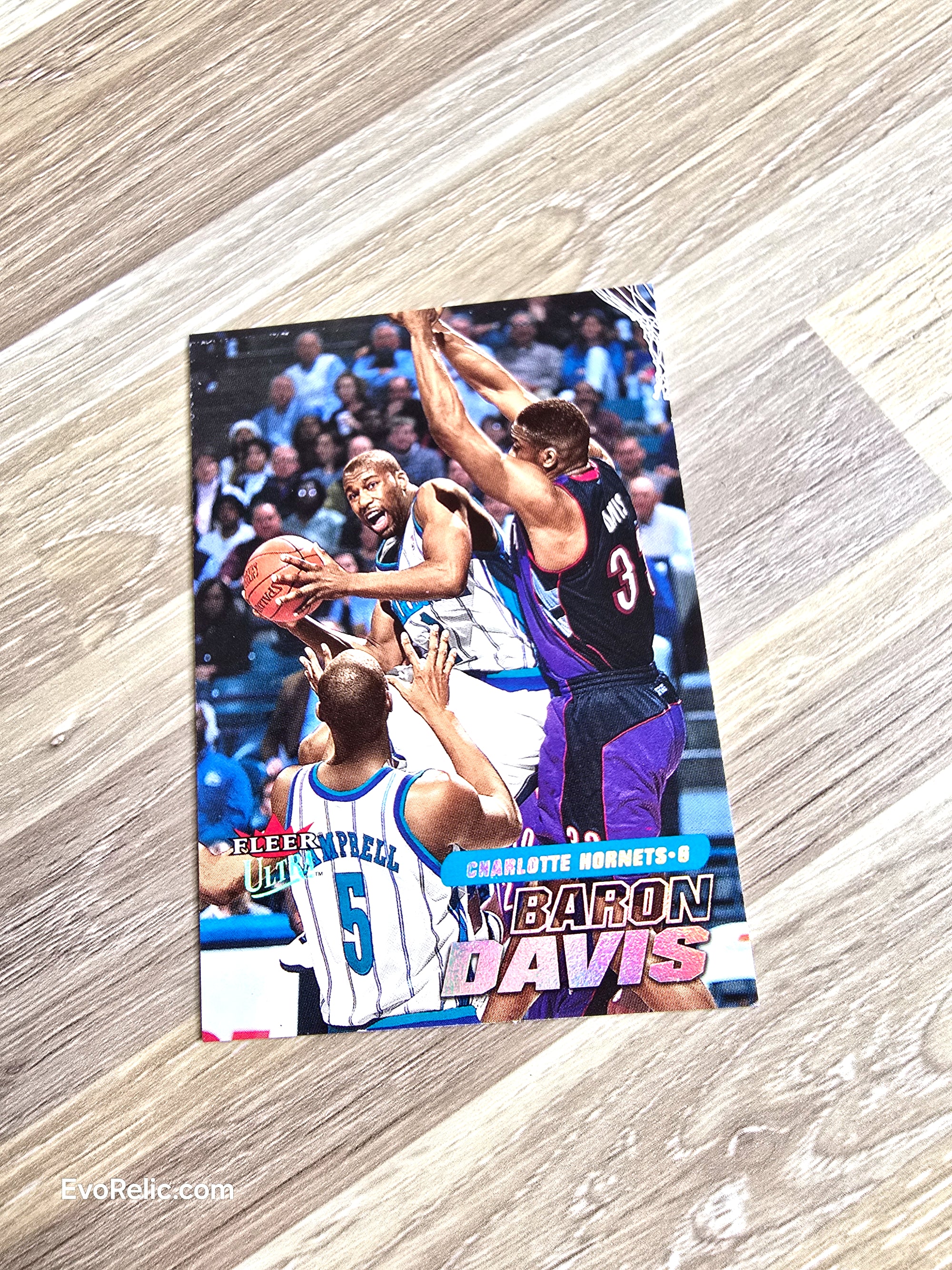 Baron Davis NBA Basketball Card 2000 Fleer No 75