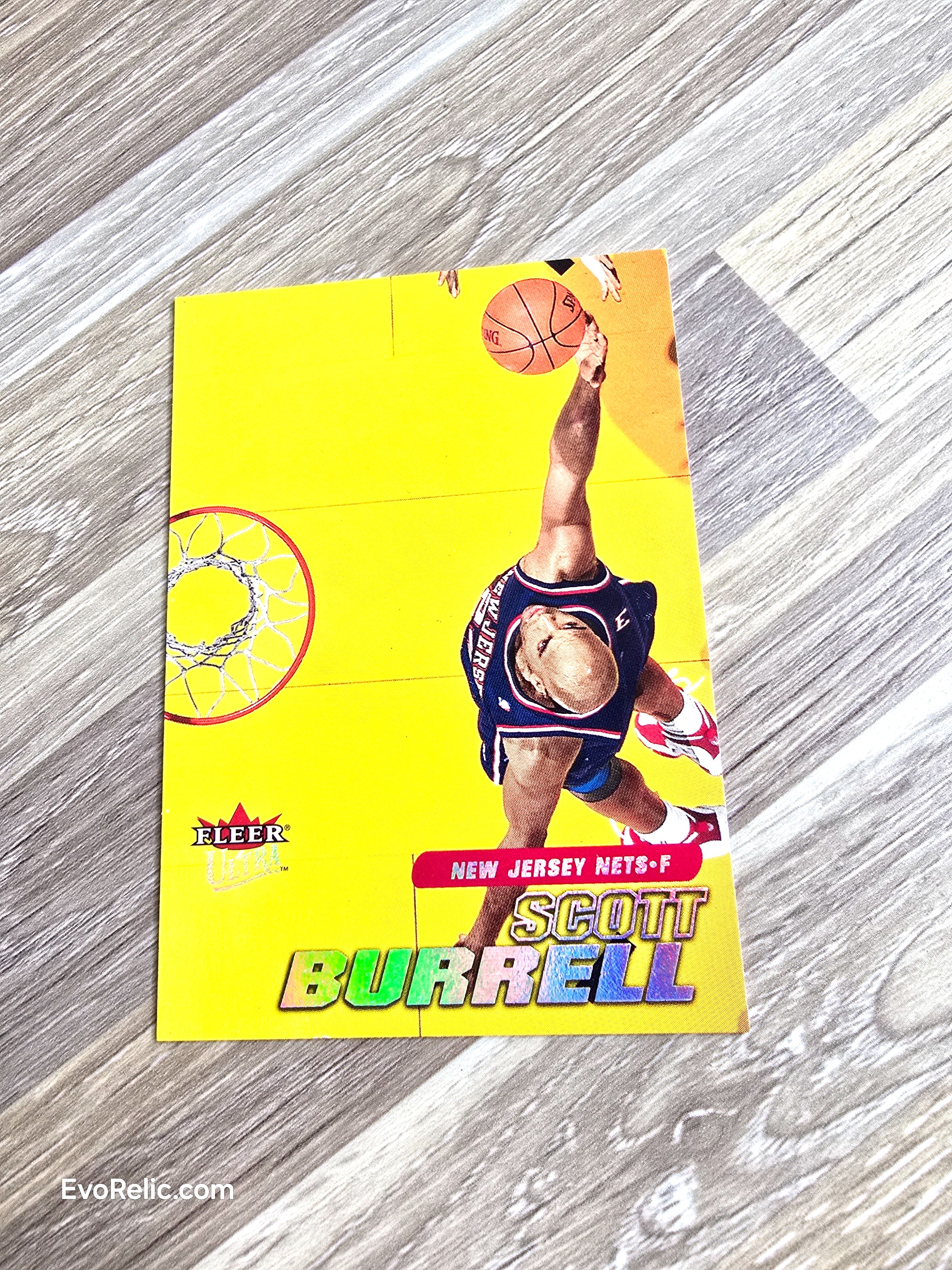 Scott Burrell NBA Basketball Card 2000 Fleer No 6
