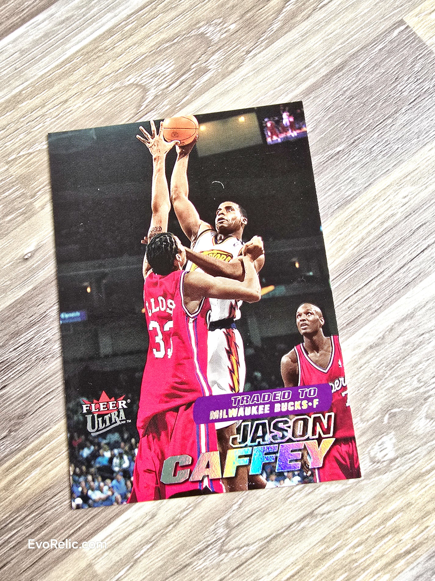 Jason Caffey NBA Basketball Card 2000 Fleer No 153