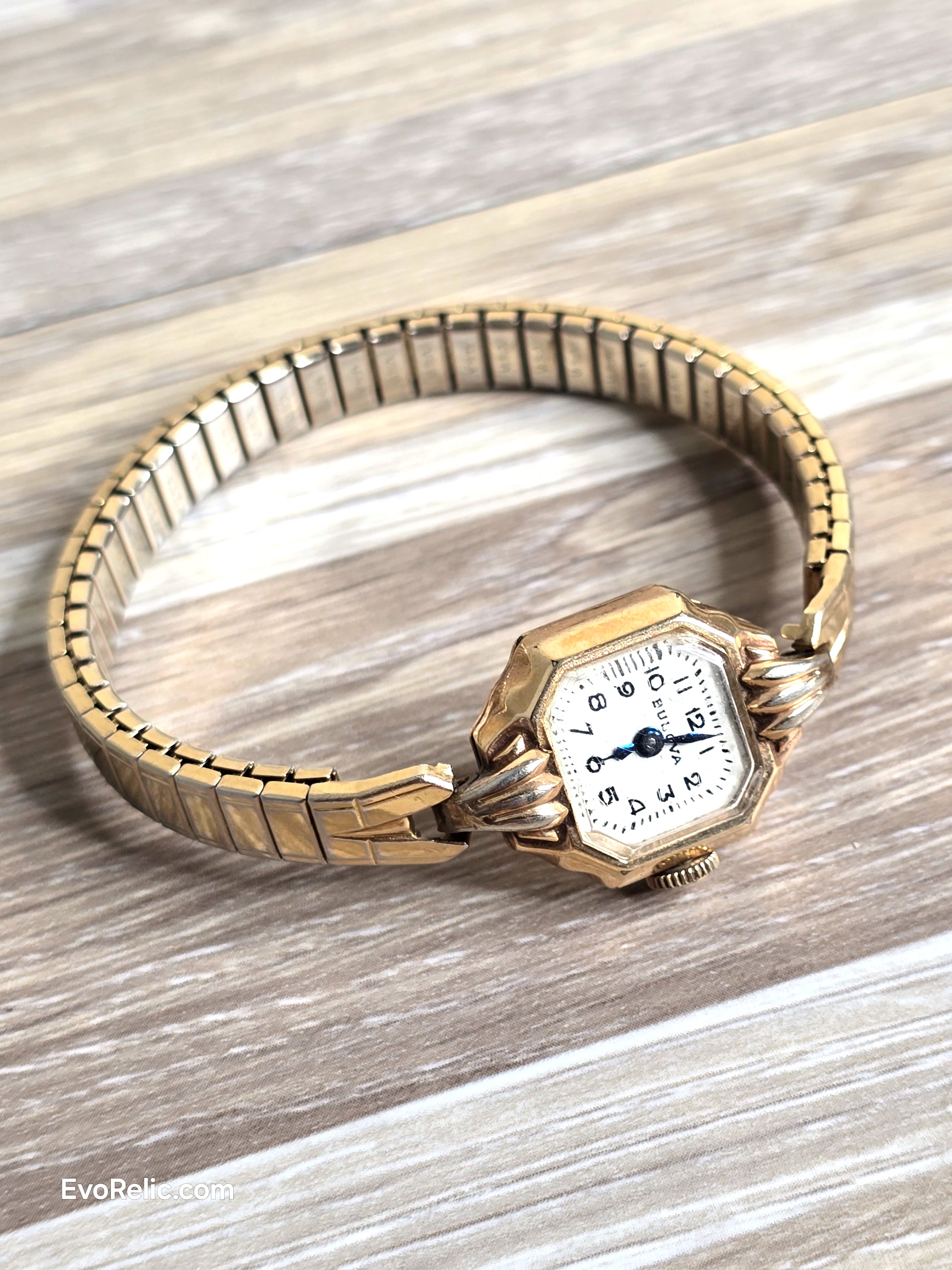 Vintage Bulova Watch Women's 10k Gold Filled