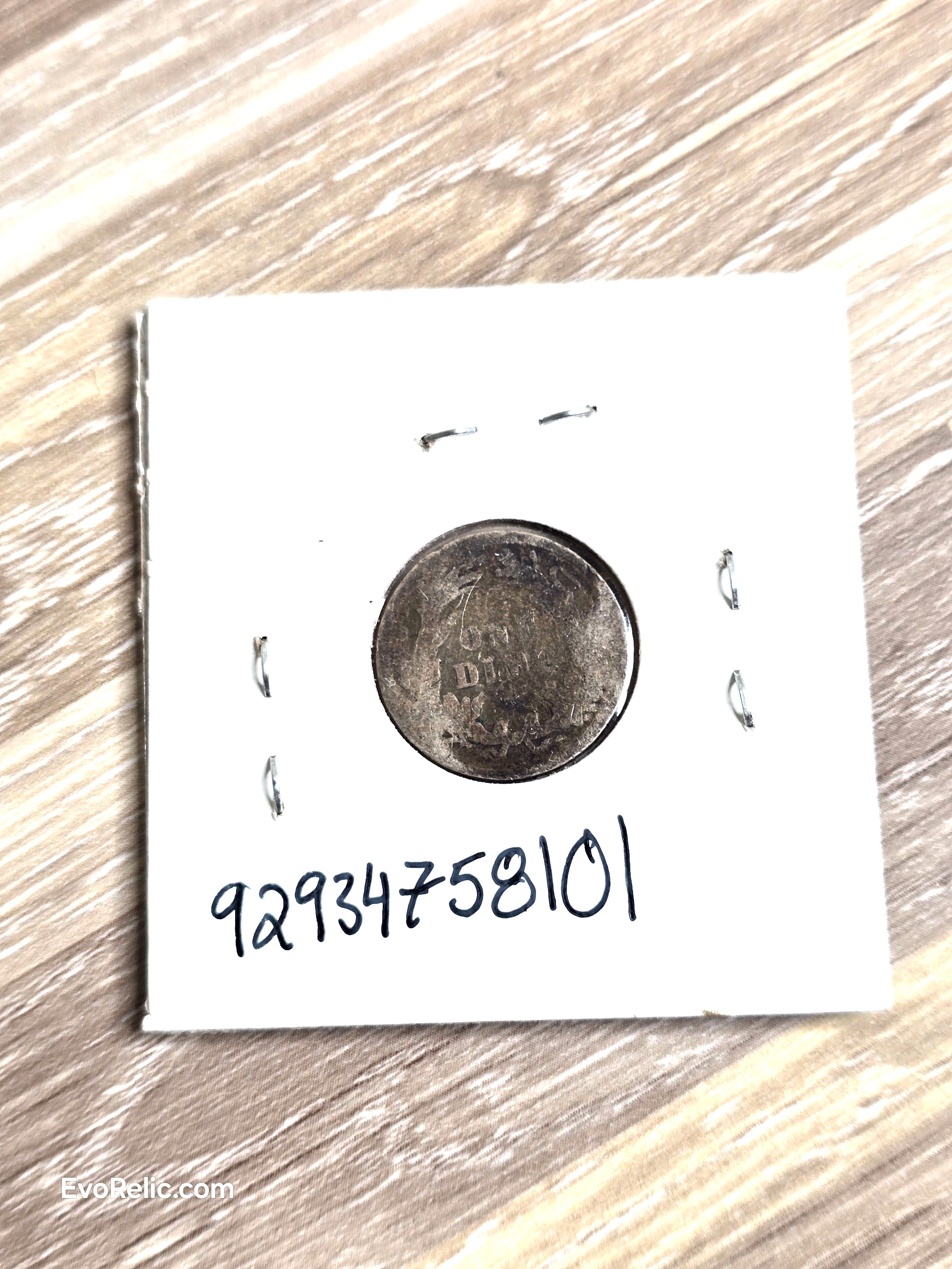 1898 Barber Dime 90% Silver Coin