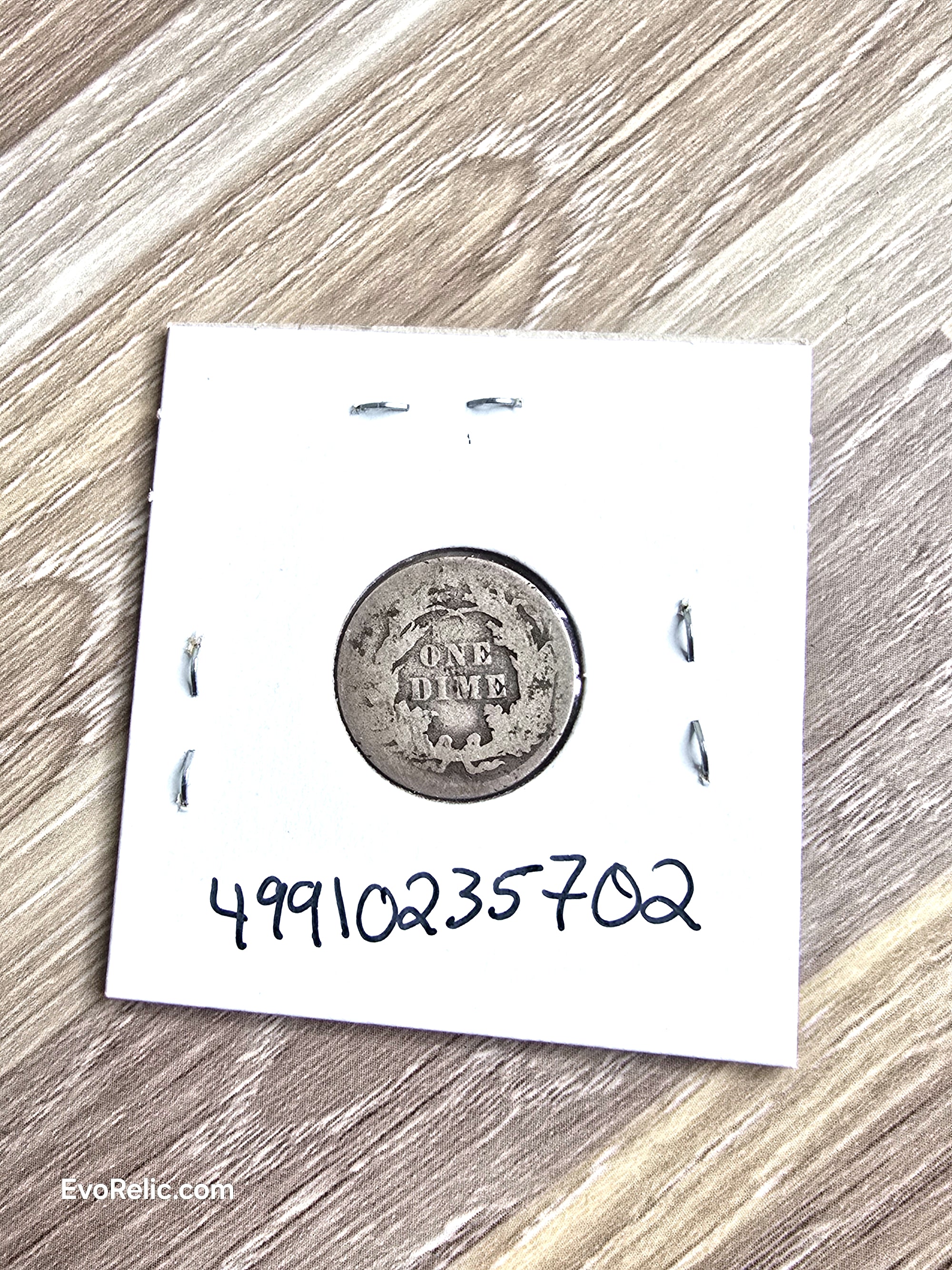 1891 Seated Liberty Dime