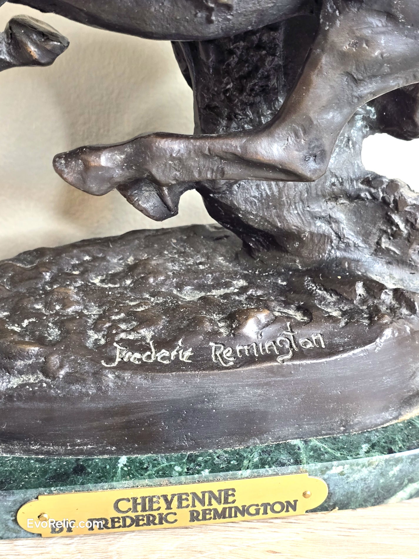 Bronze Sculpture Signed by artist Frederick Remington