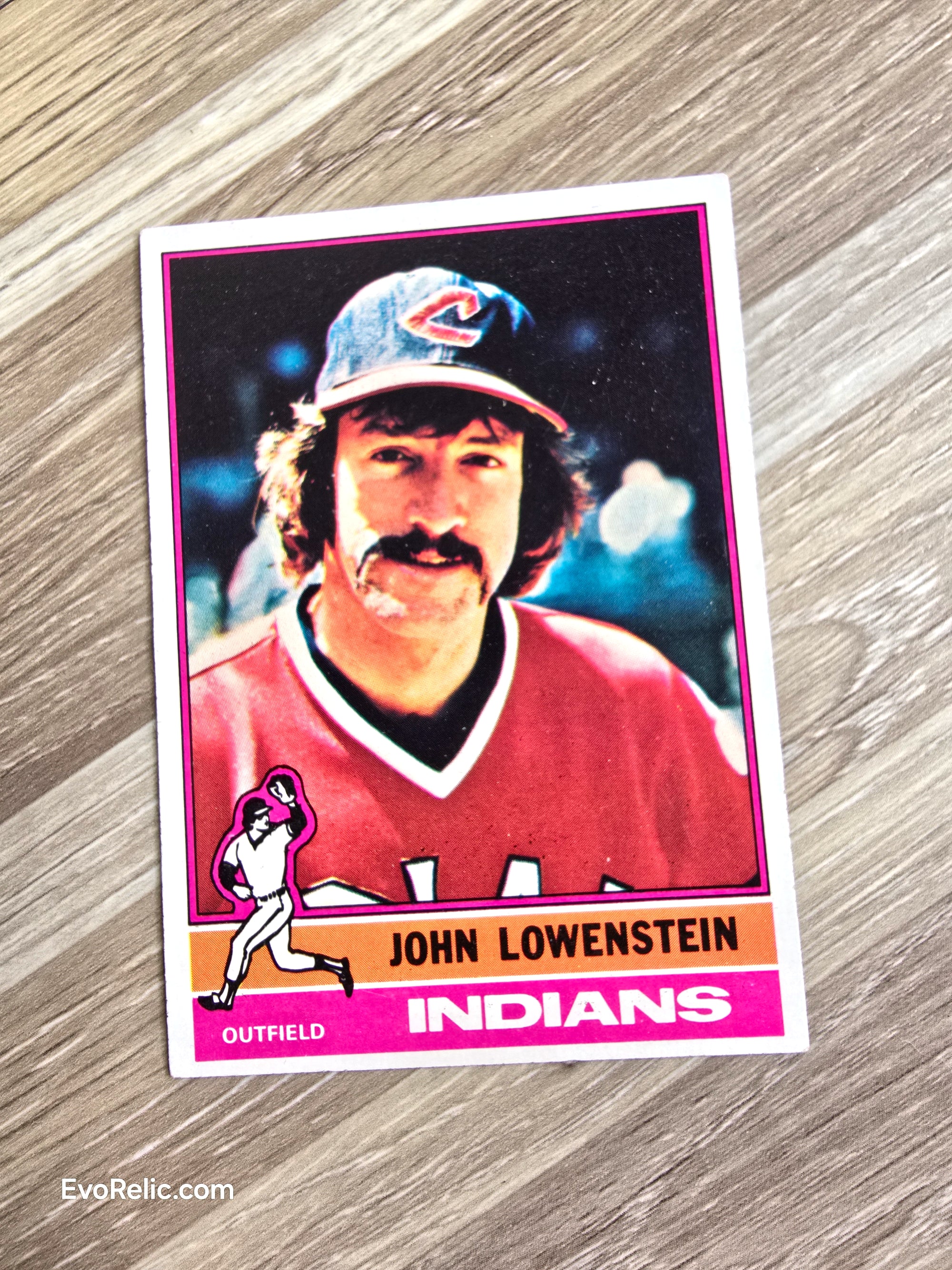 1976 John Lowenstein Baseball Card Topps No 646