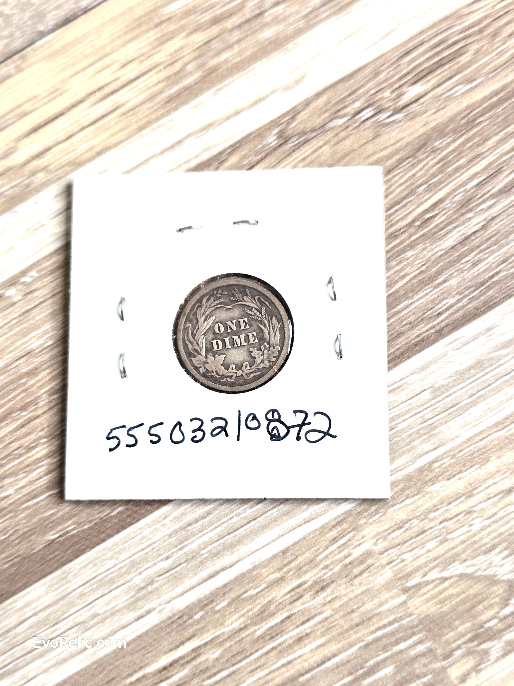 1907 Liberty Silver Barber Dime