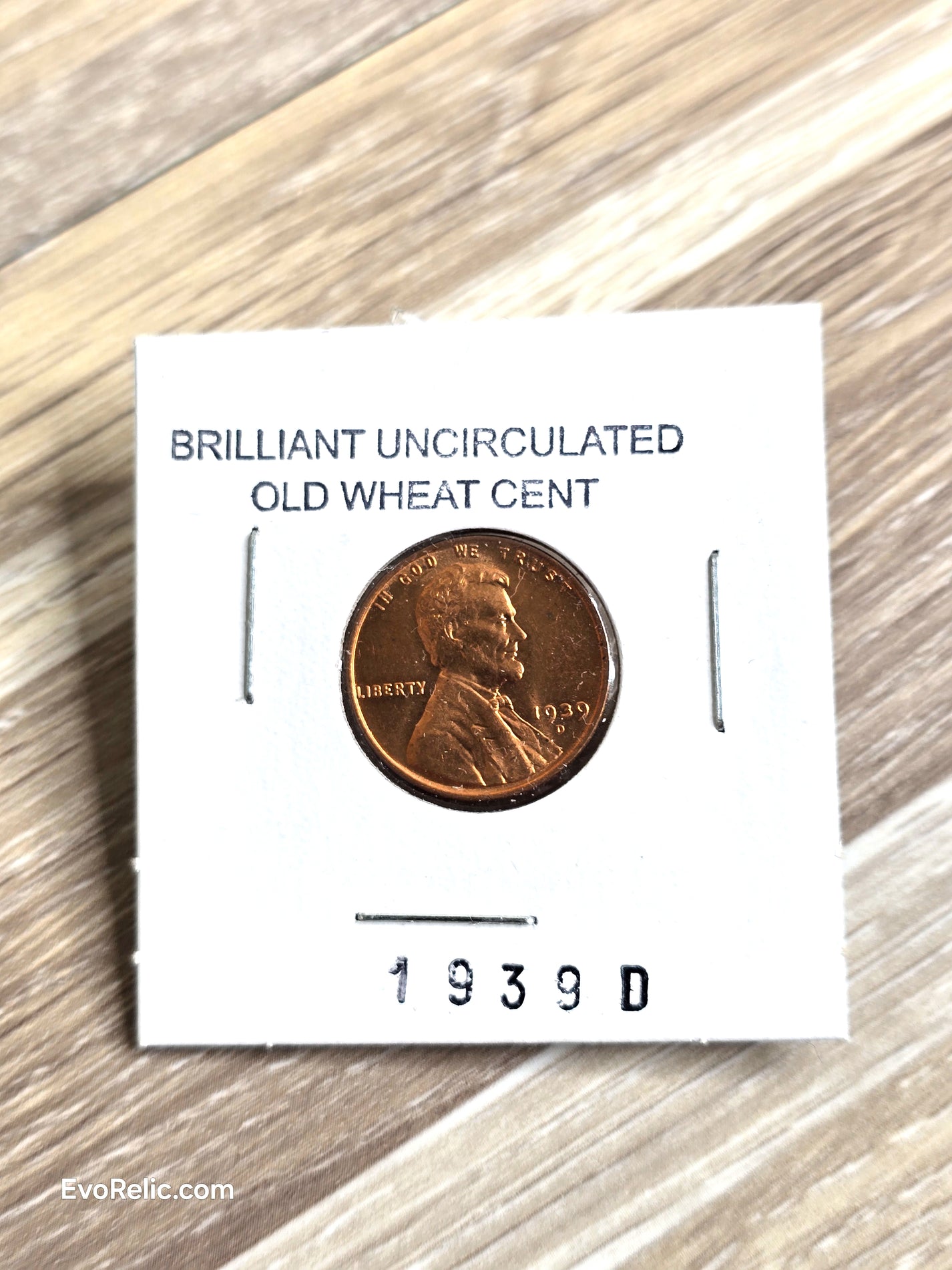 1939-D Wheat Penny Uncirculated