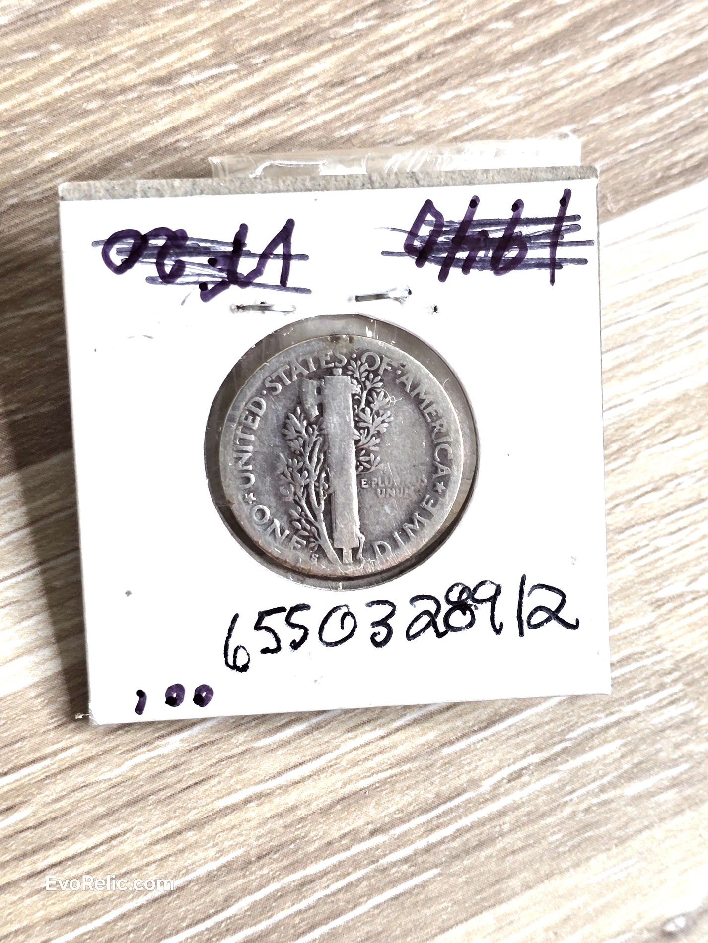1920-S Mercury Silver Dime
