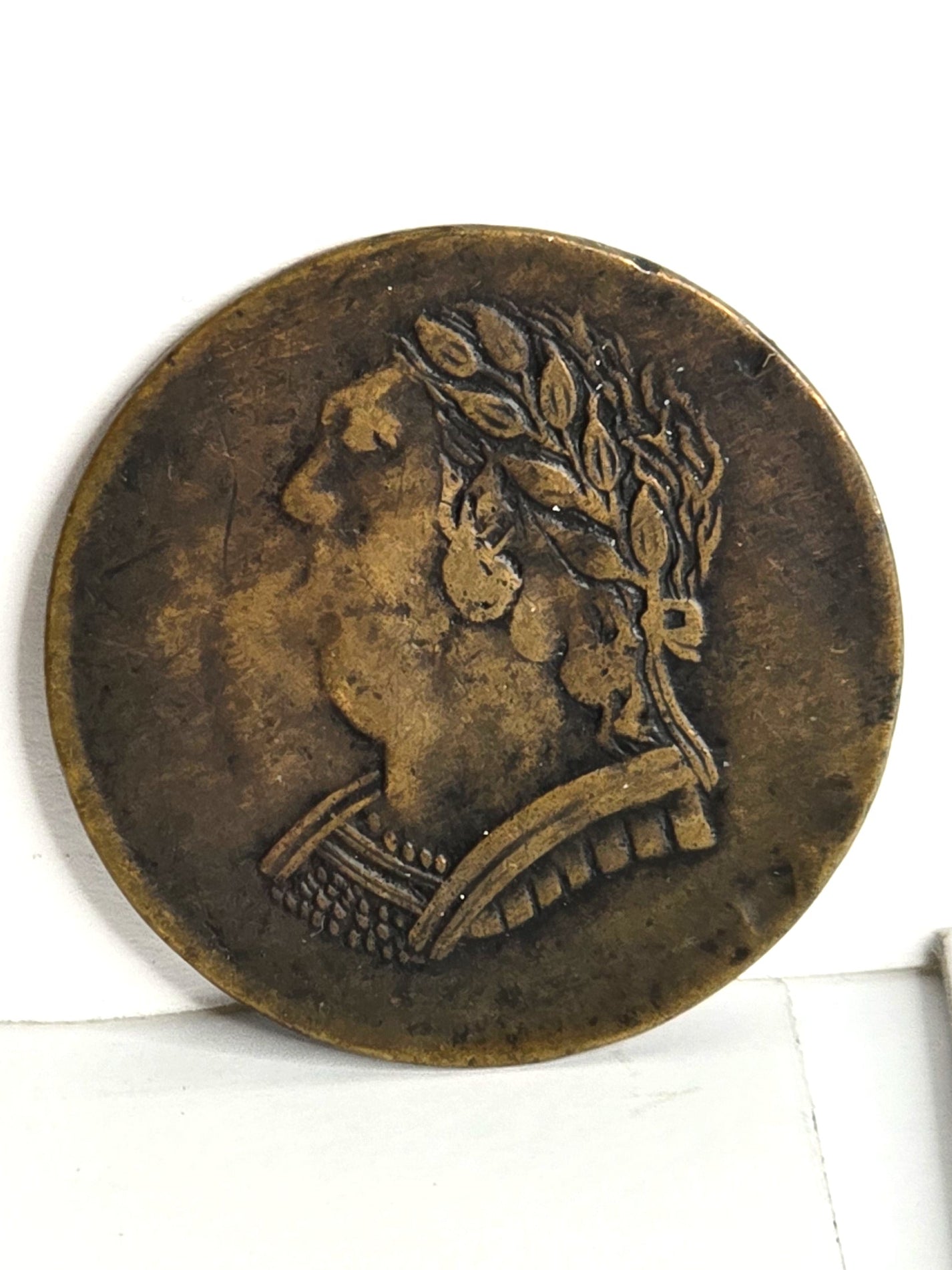 1820 Canadian Half Cent Bust and Harp - Rare