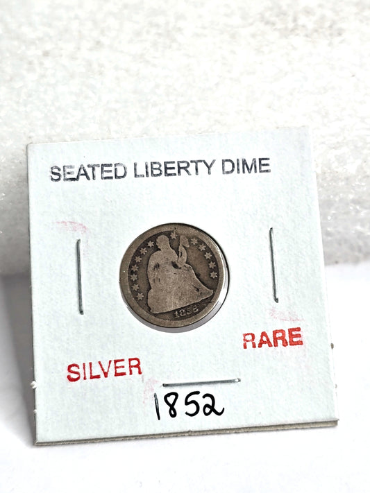 1852 Seated Liberty Dime U.S. Mint