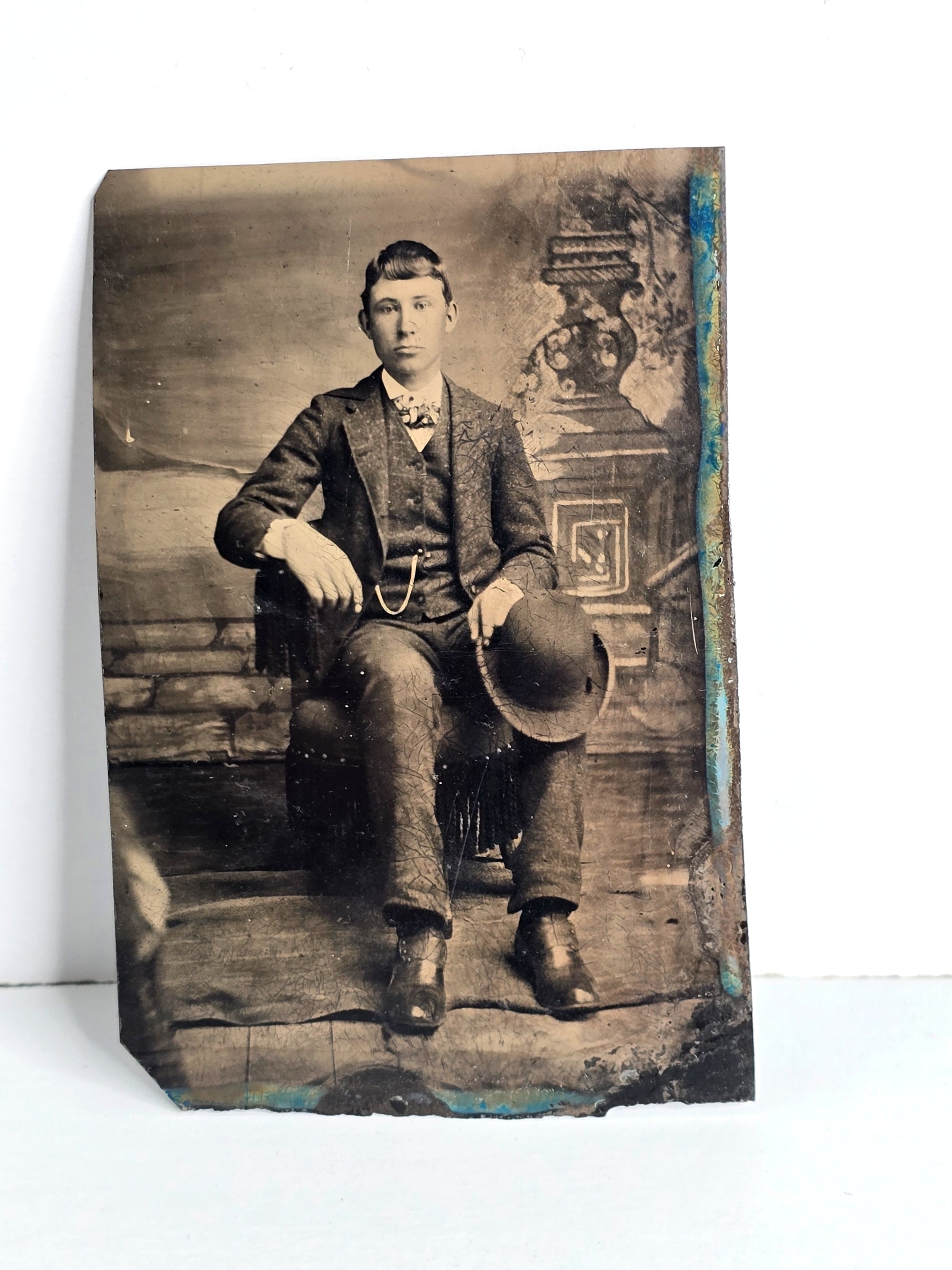 1860 Young Gent Tintype Picture