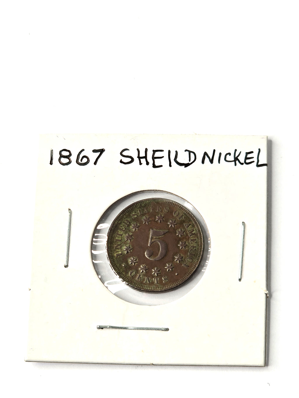 1867 U.S. Coin Shield Nickel - Rare