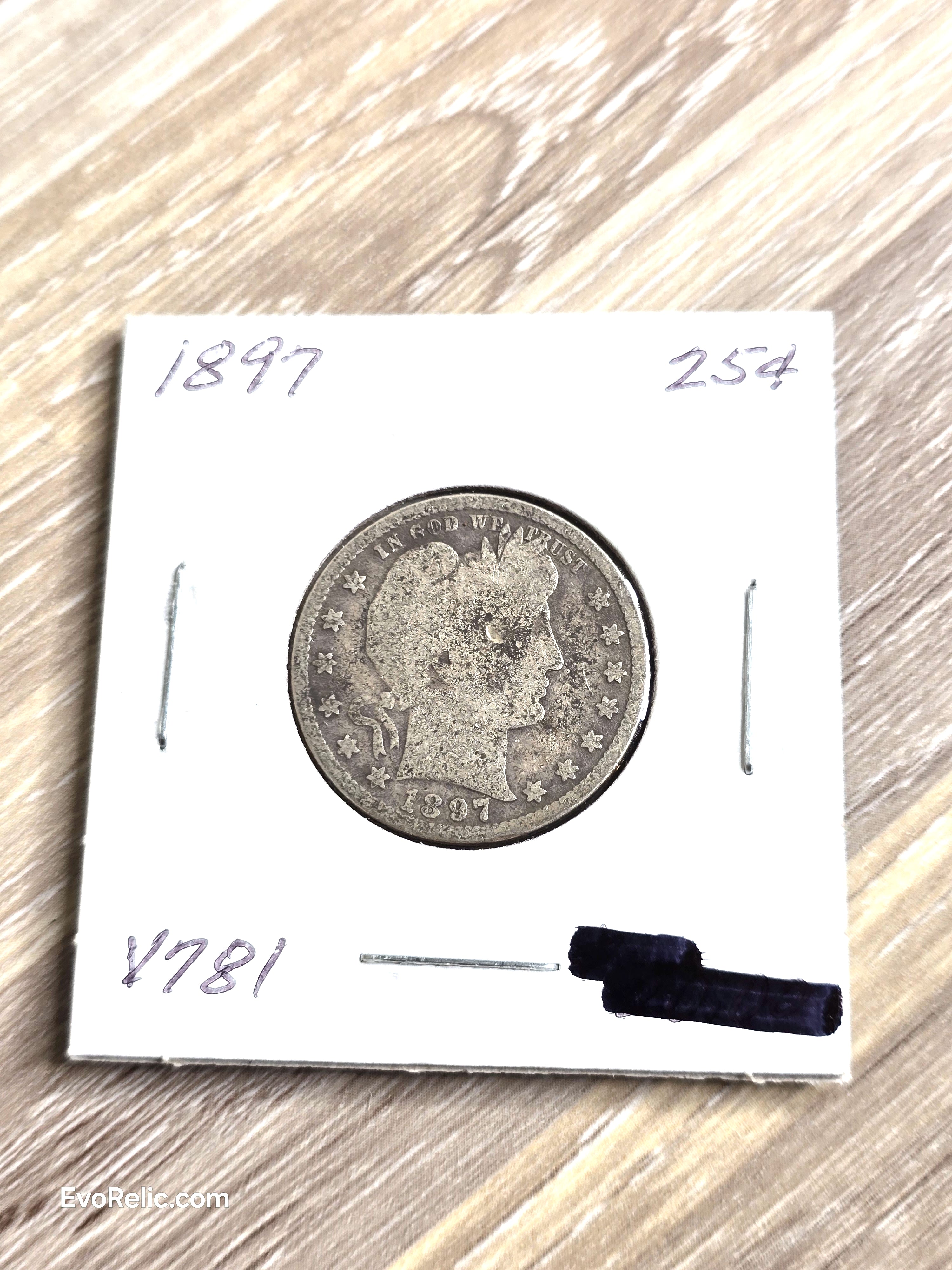 1897 Barber Quarter