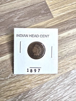 1897 Indian Head Cent Collectible