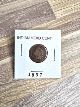 1897 Indian Head Cent Collectible