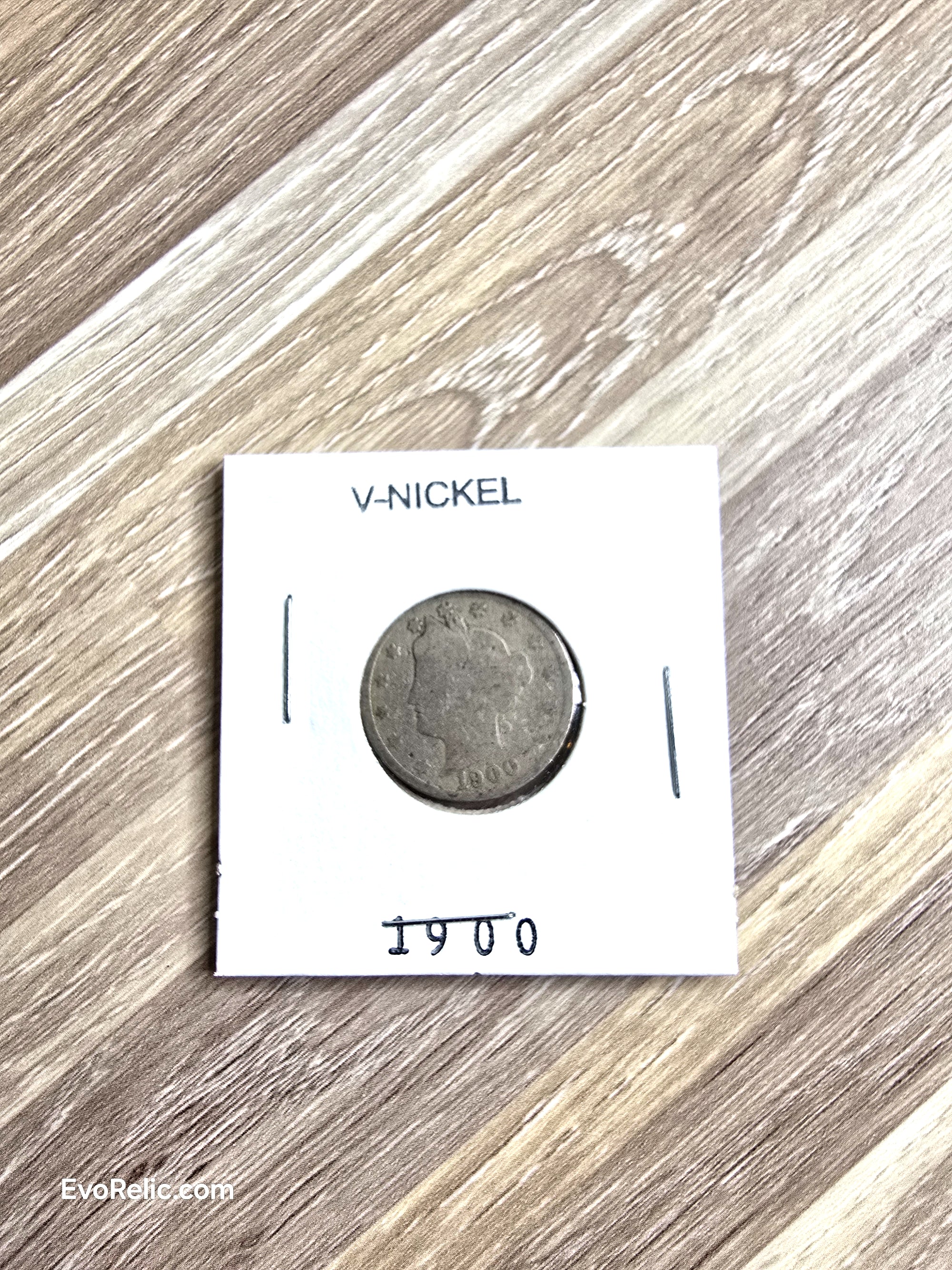 1900 Liberty V-Nickel Coin