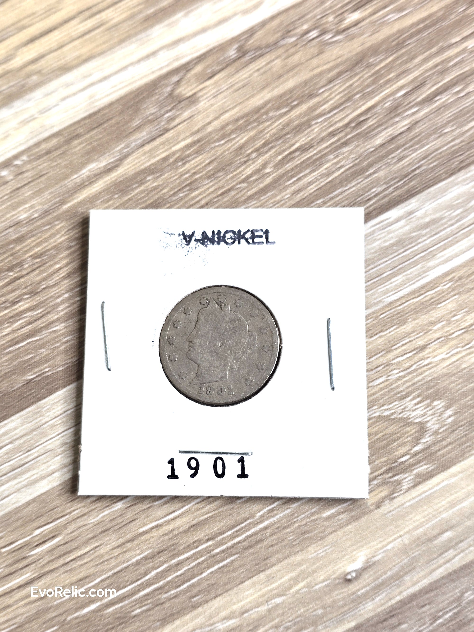 1901 U.S. Coin V Nickel