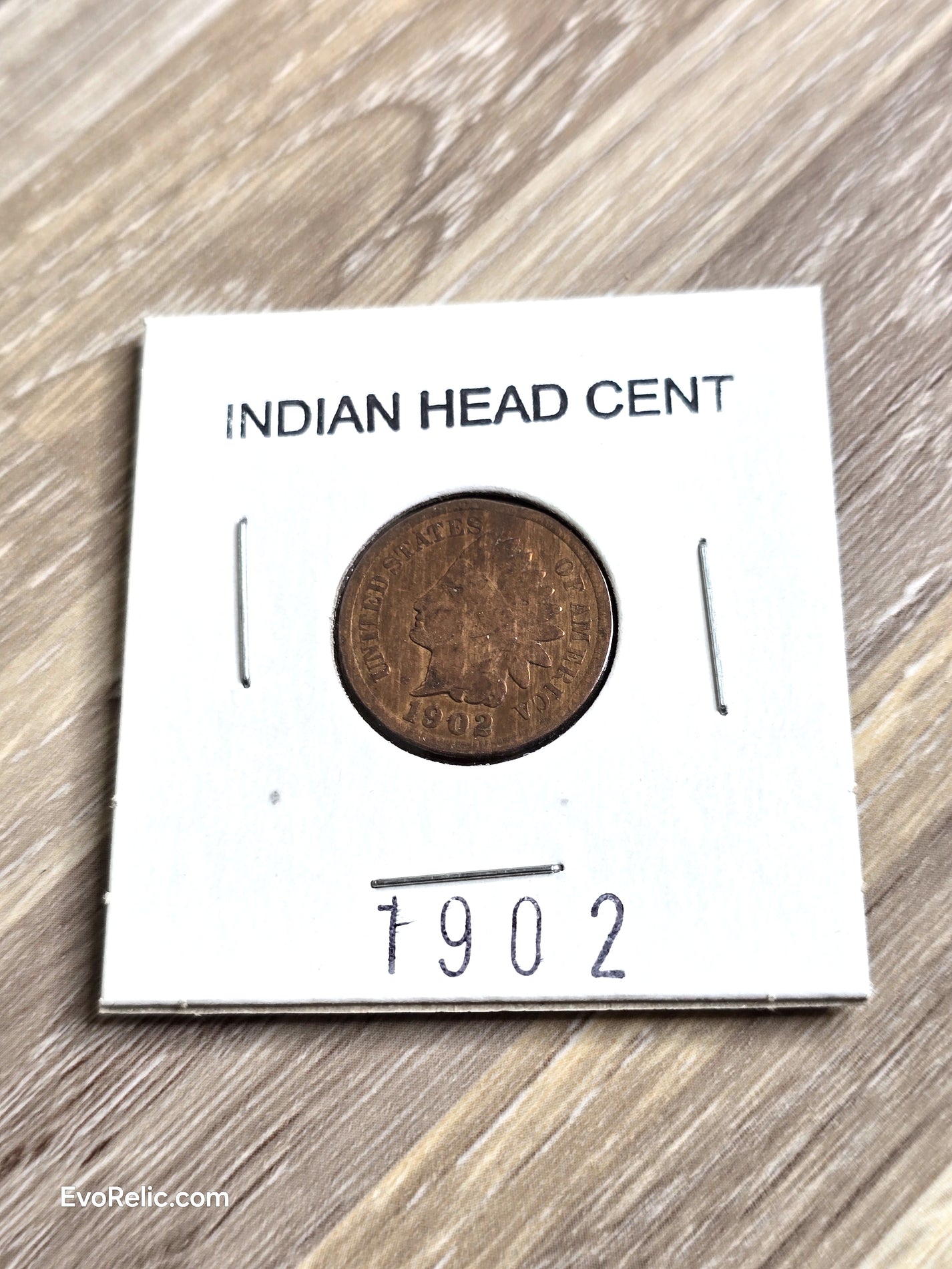 1902 Indian Head Cent Coin