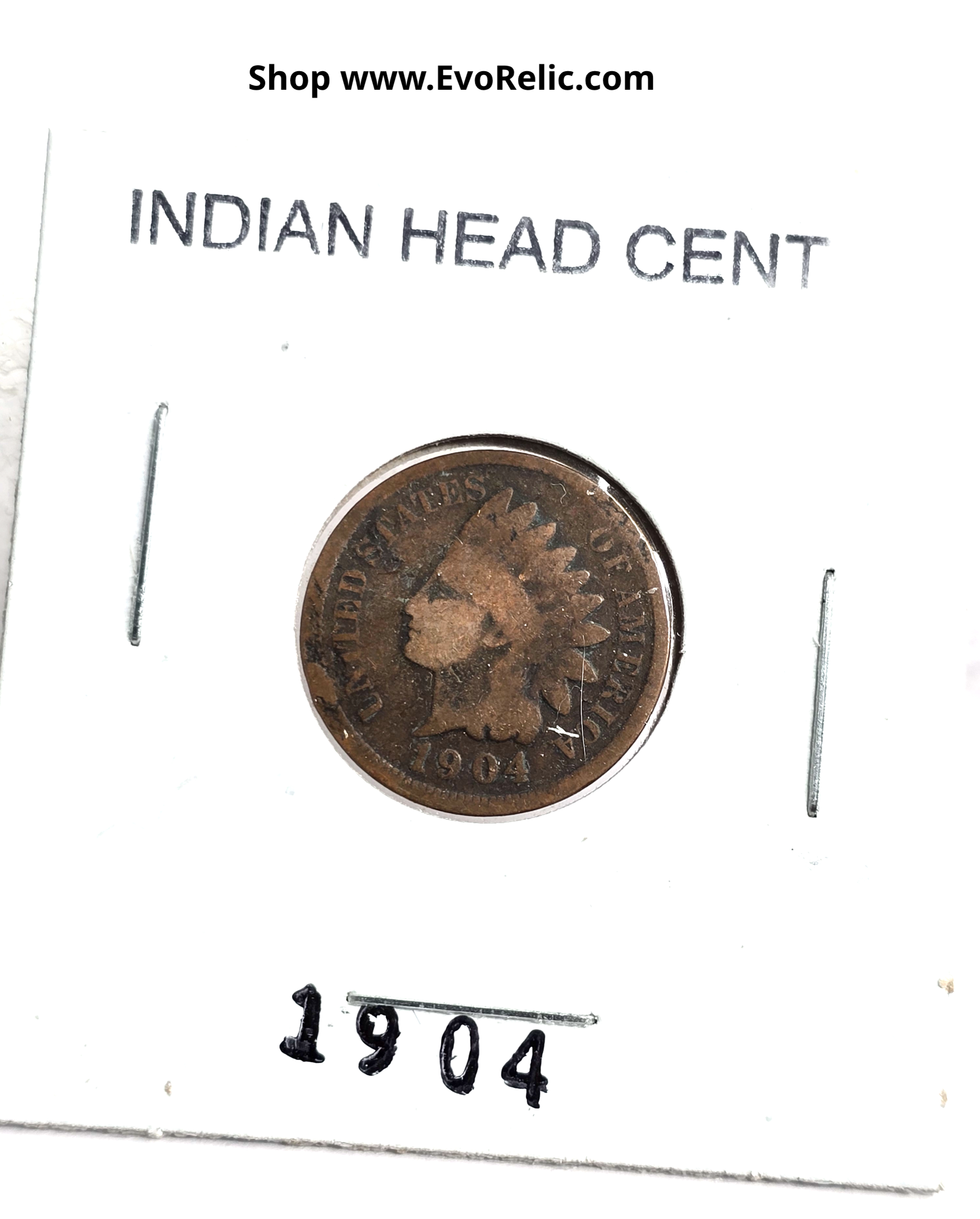 1904 Indian Head Cent
