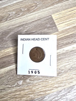 1905 Indian Head Cent Collectible Coin