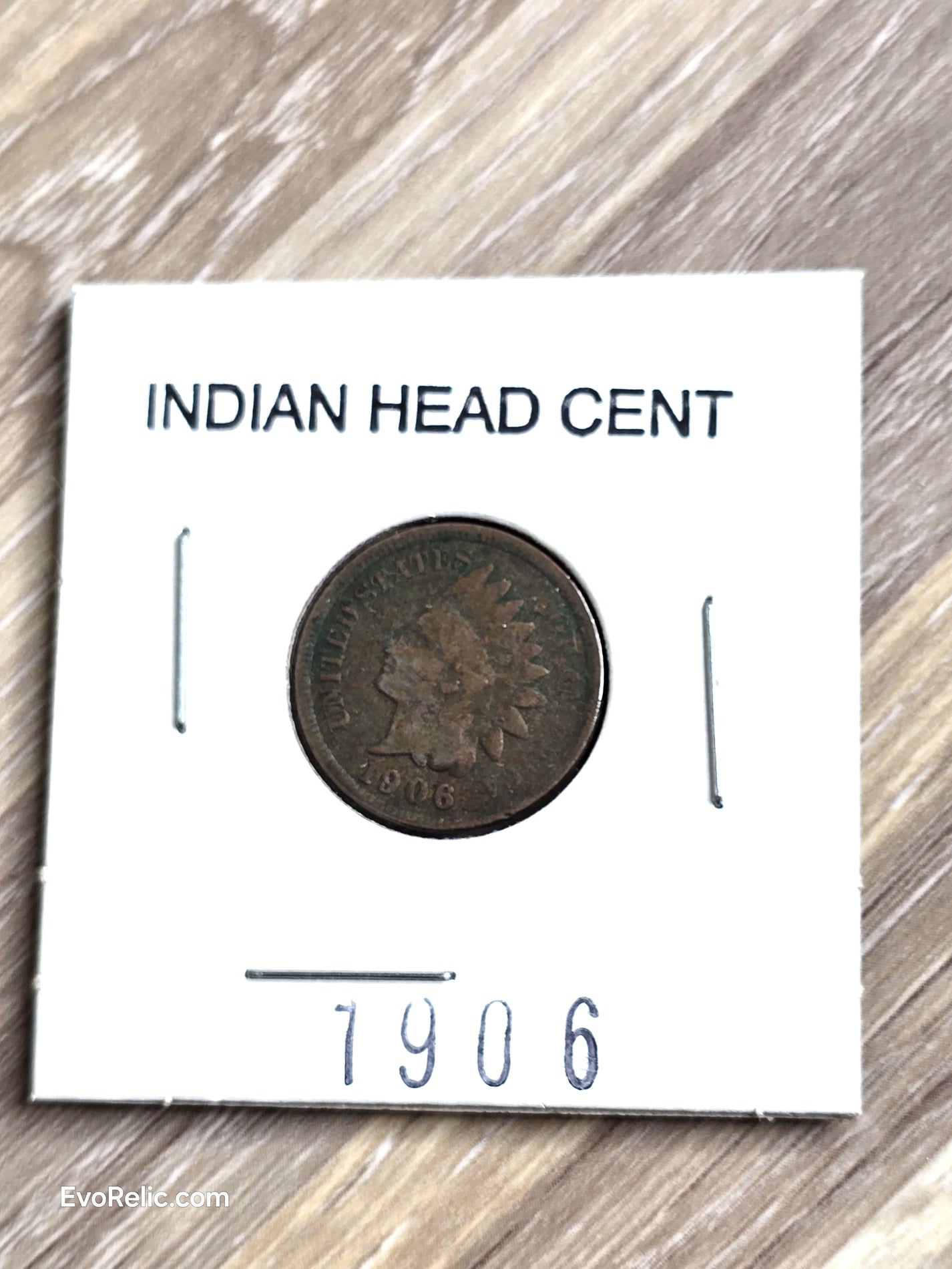 1906 Indian Head Cent Coin